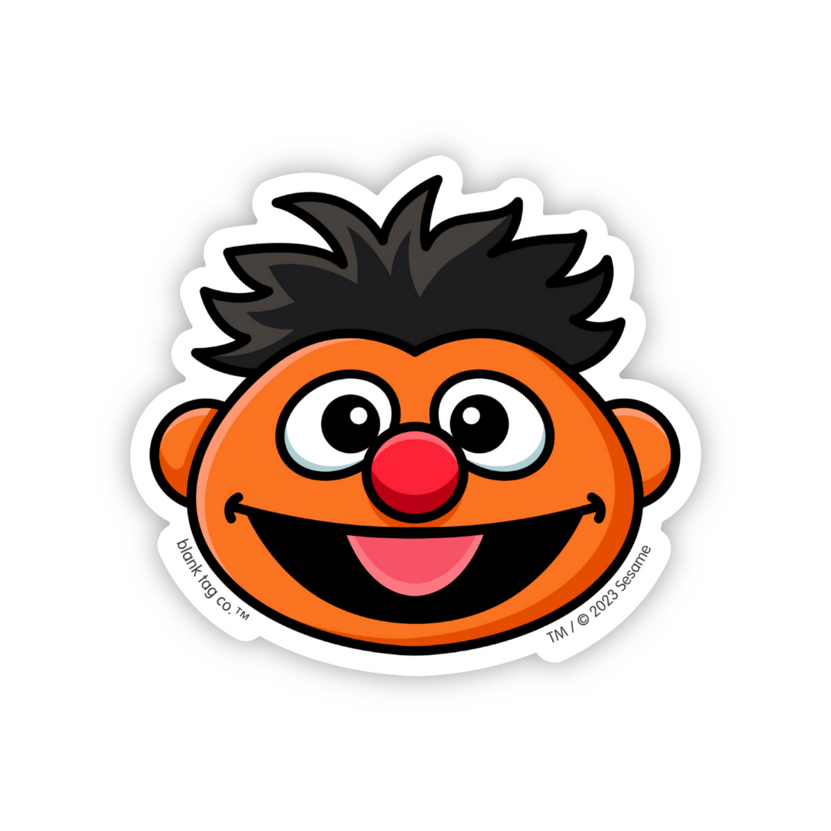 The Ernie Face Sticker