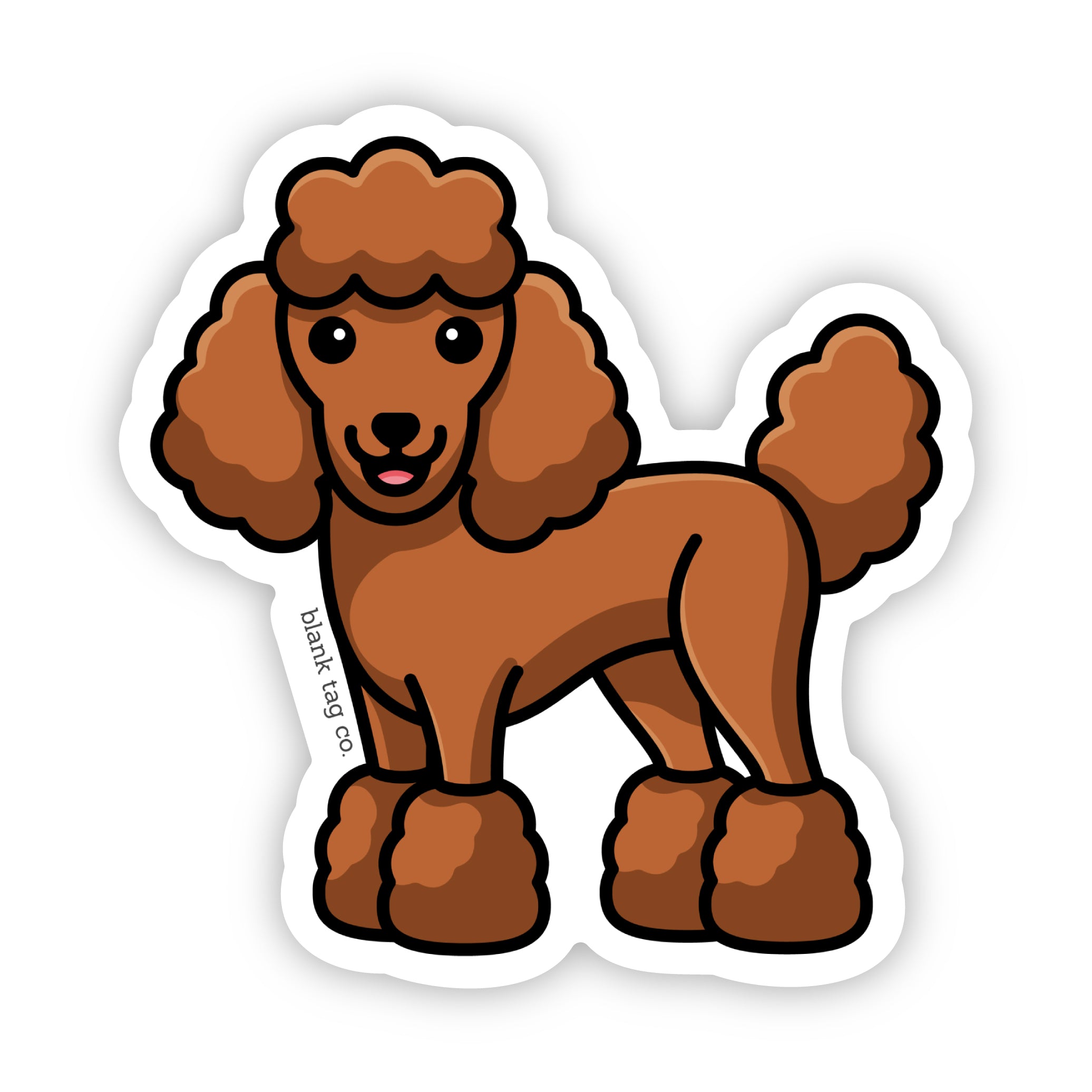 The Poodle Sticker