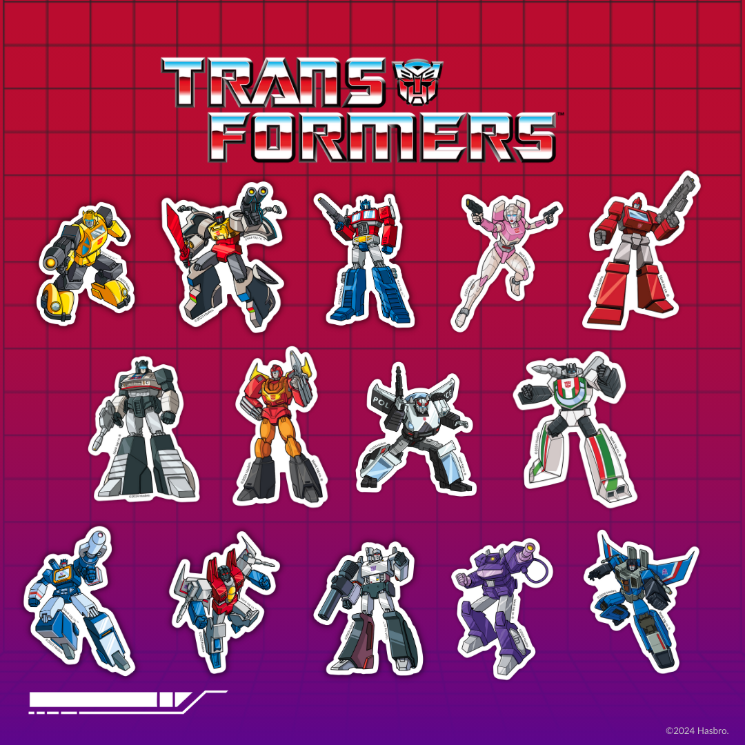 The Transformers Sticker Bundle