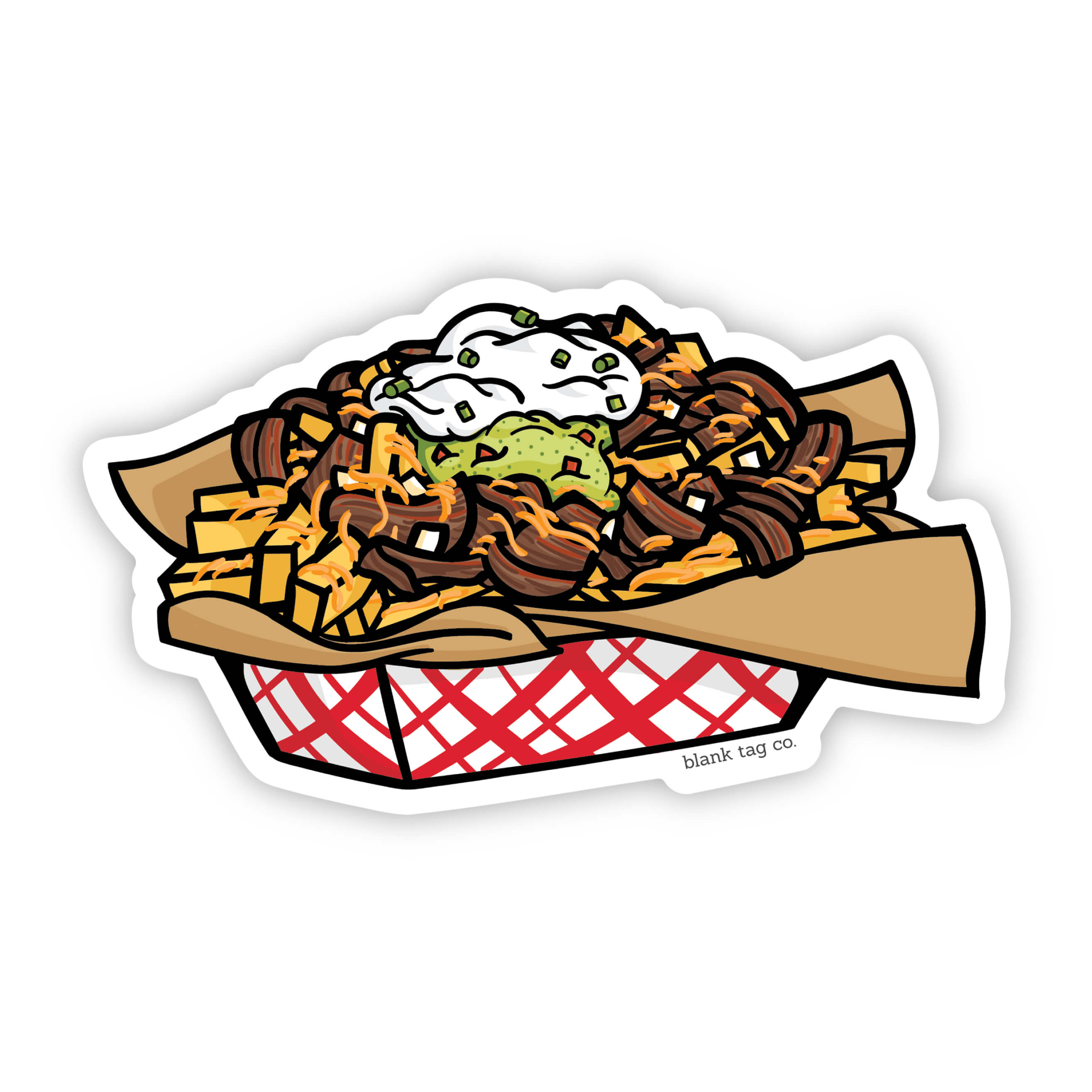 The Carne Asada Fries Sticker