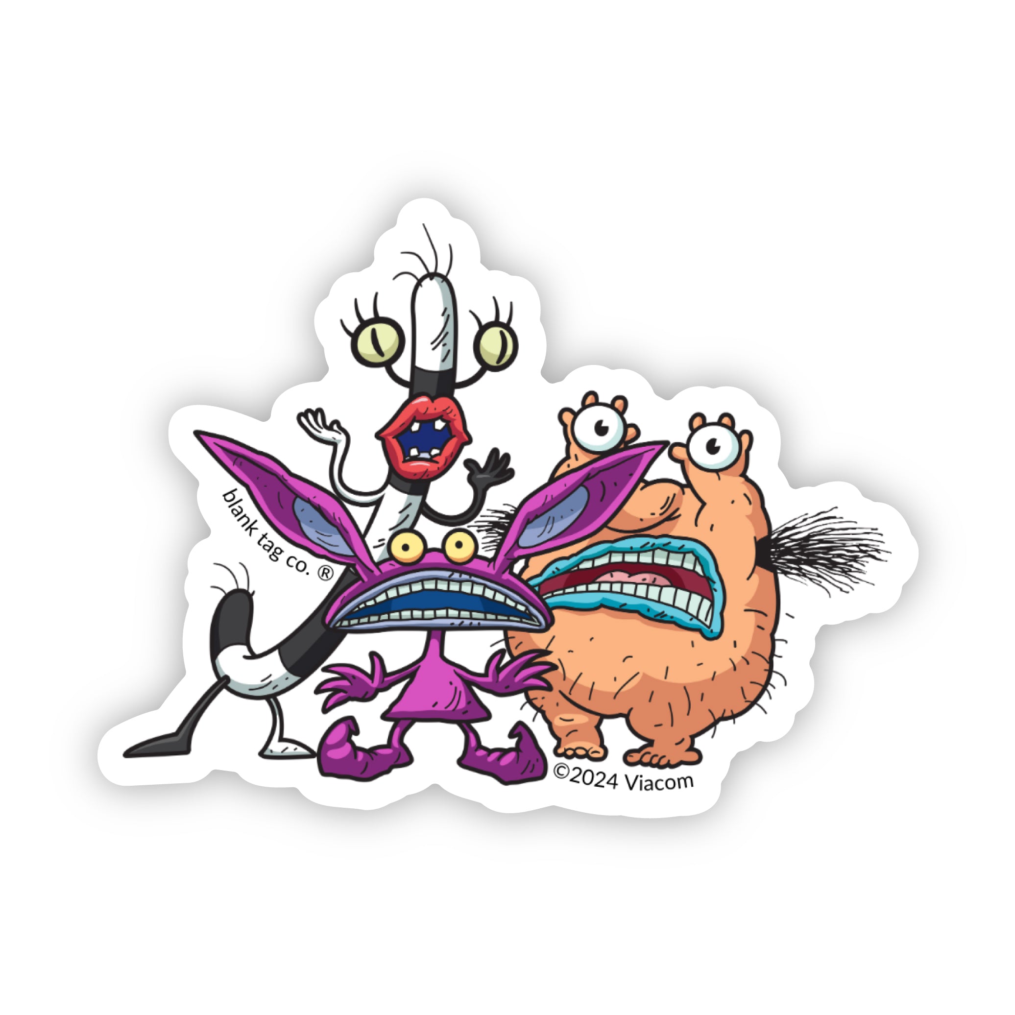 The Real Monsters Sticker