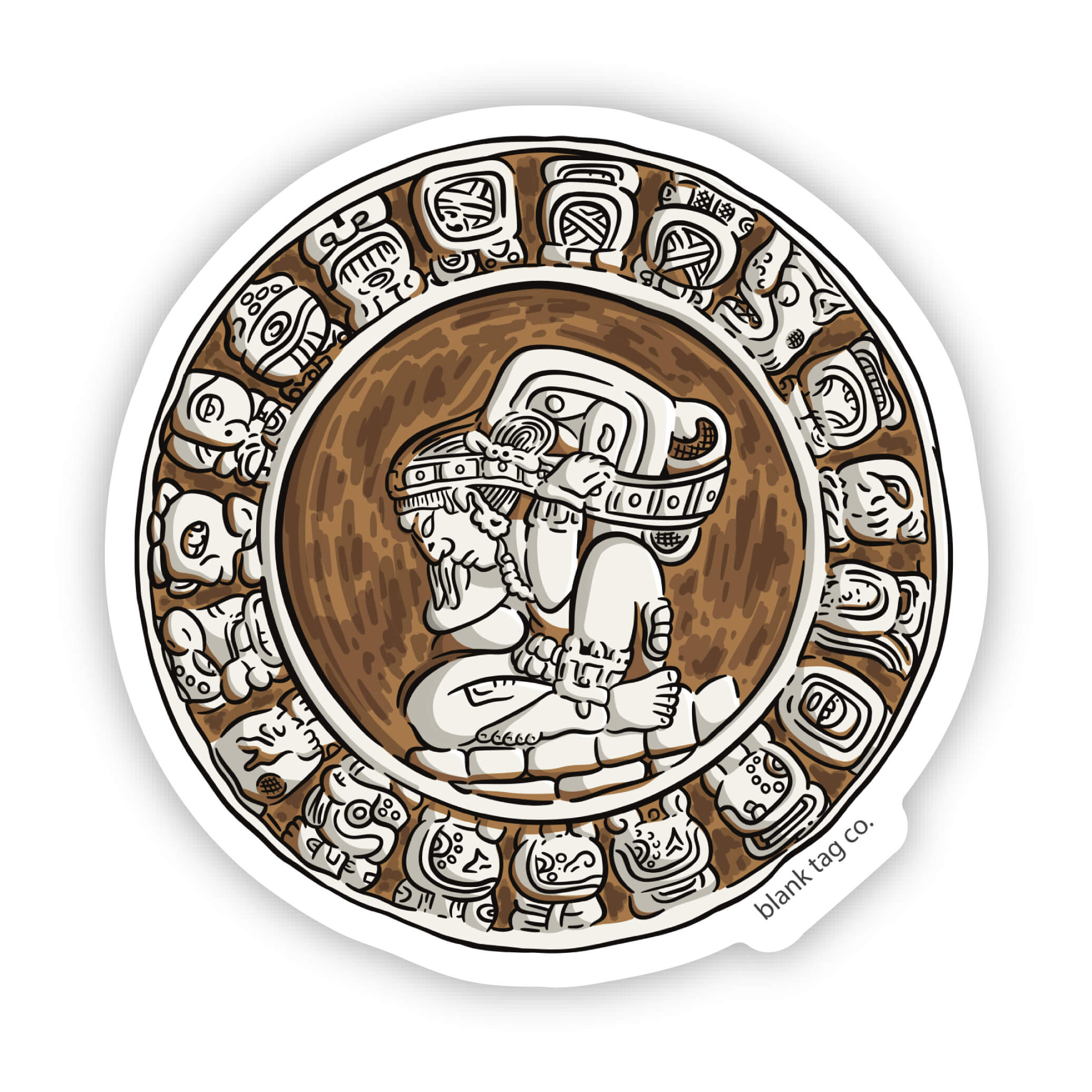 The Mayan Calendar Sticker