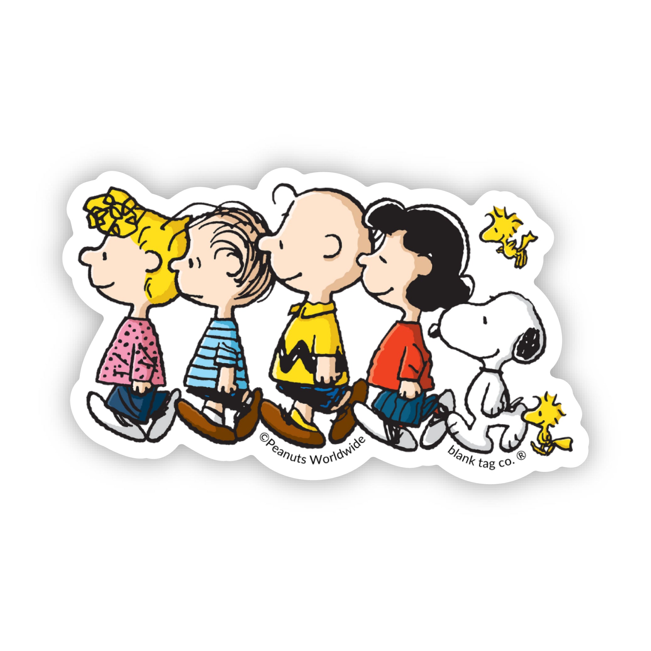 The Peanuts Gang Sticker