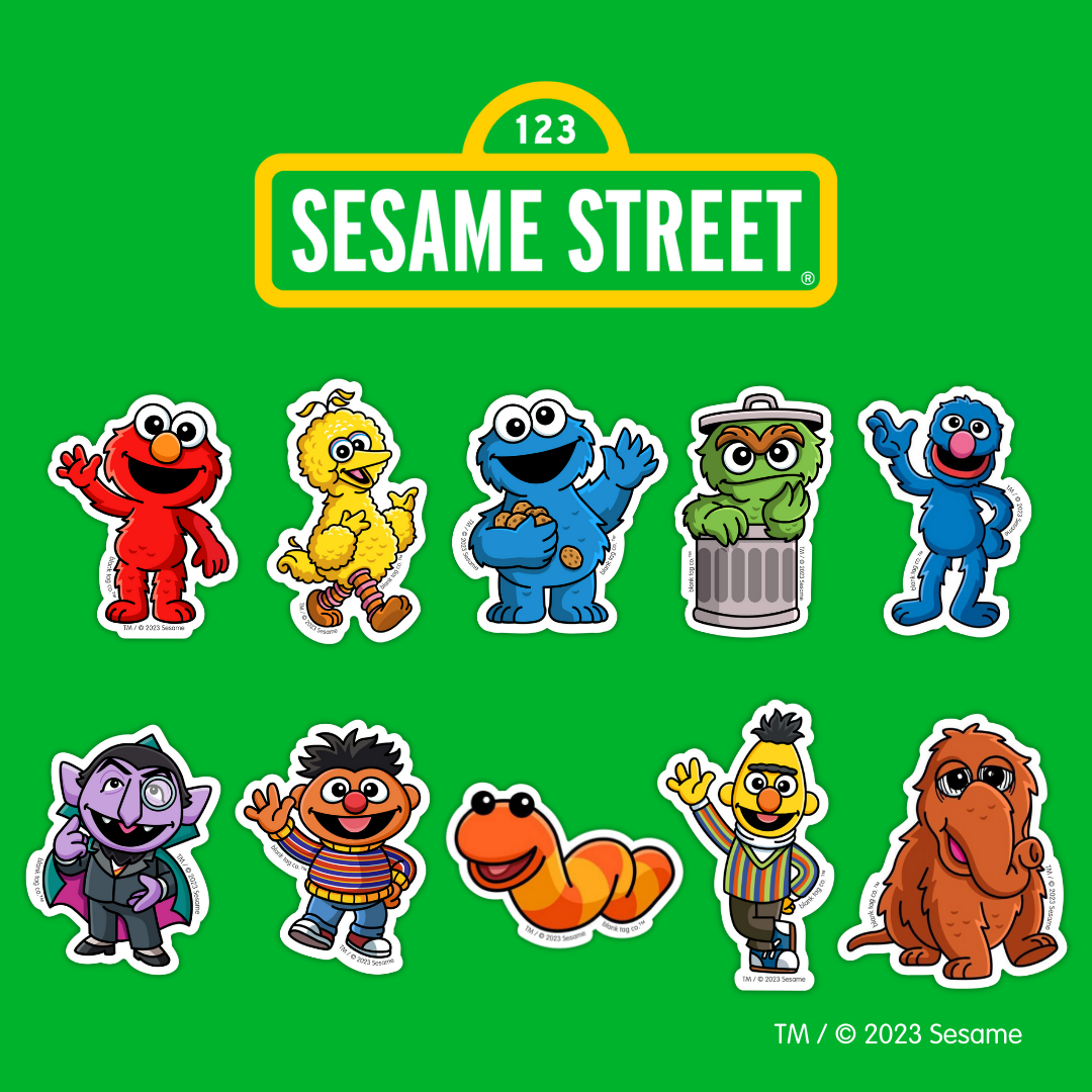 The Sesame Street Sticker Bundle