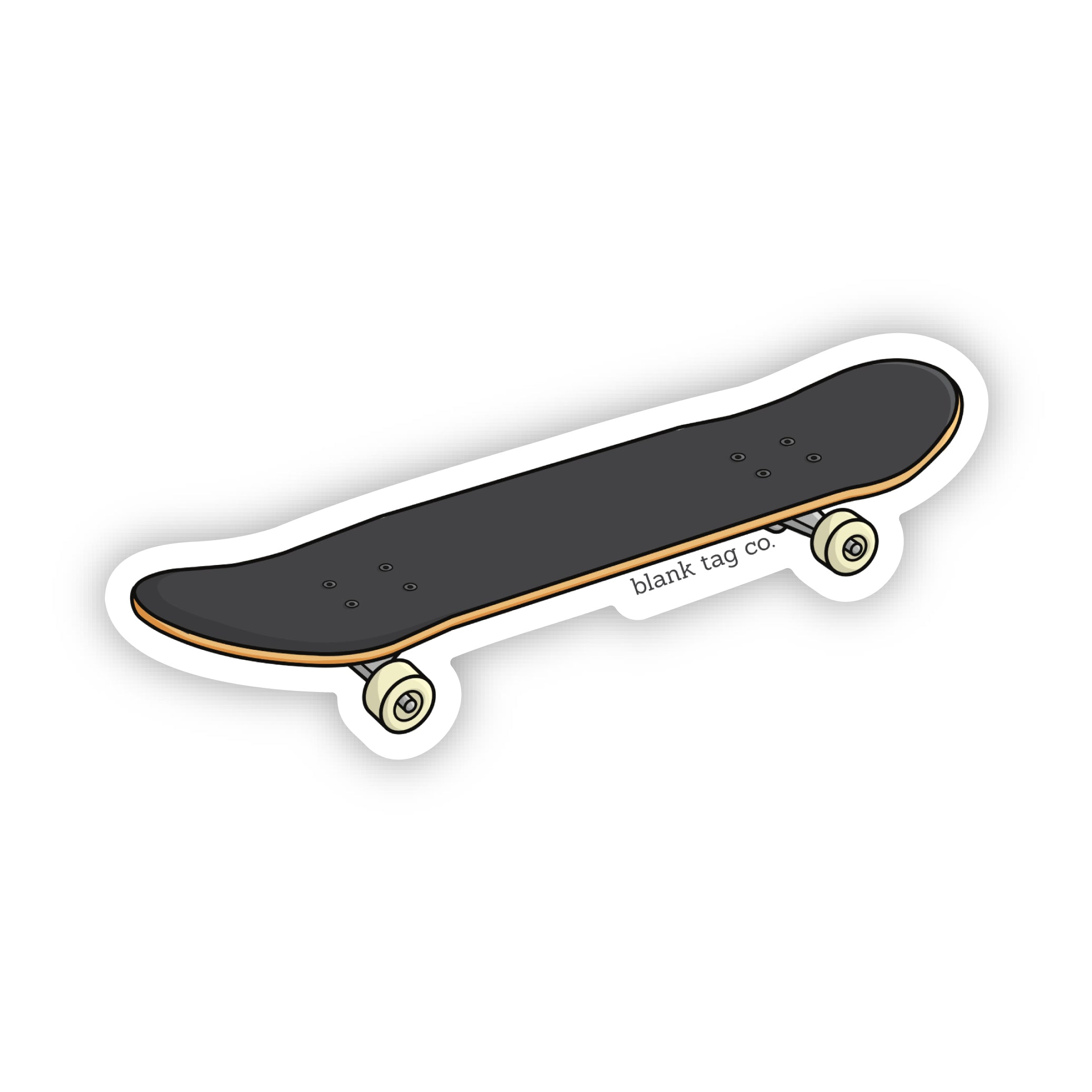 Skateboard sticker | cheapest Back