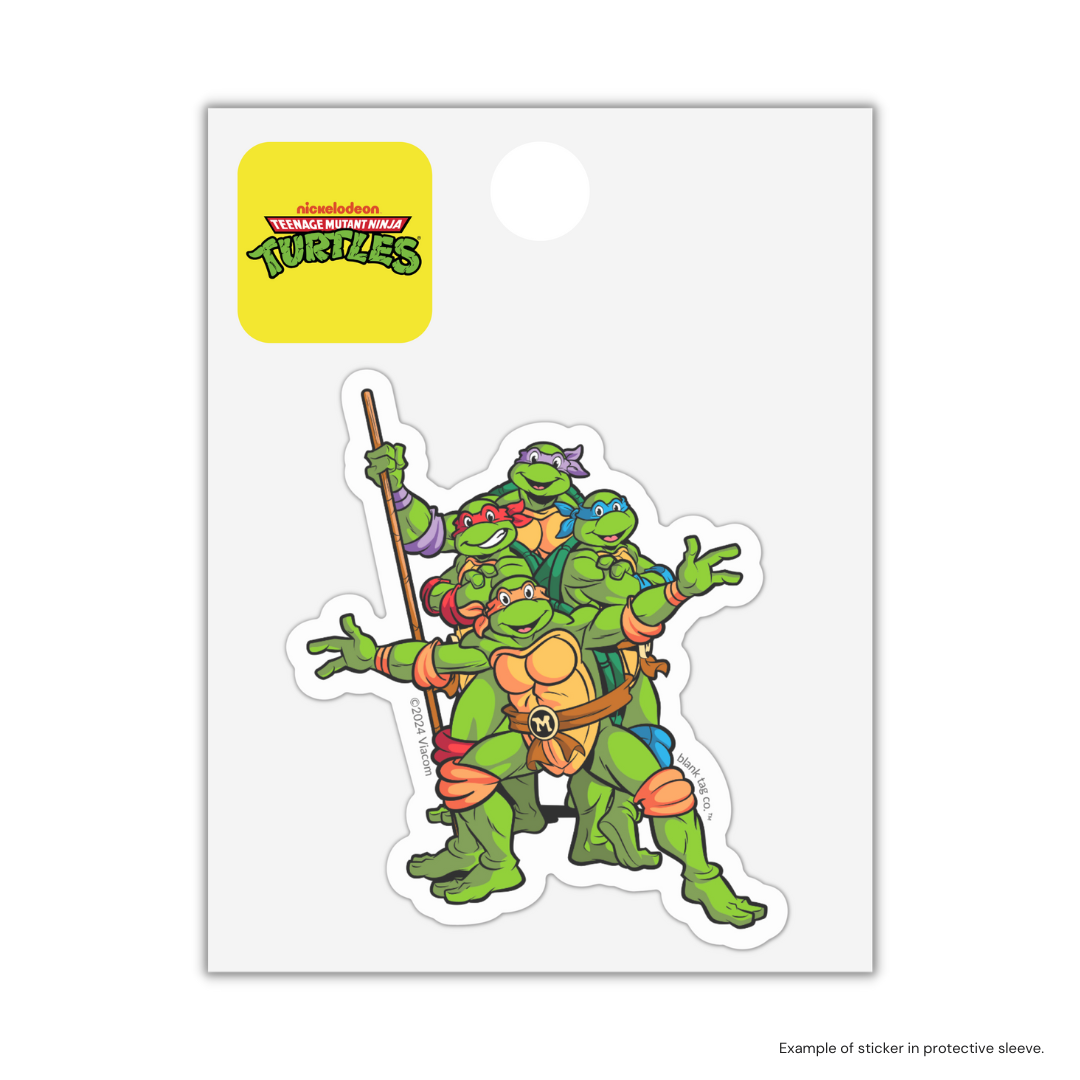 The Group TMNT Pose Sticker