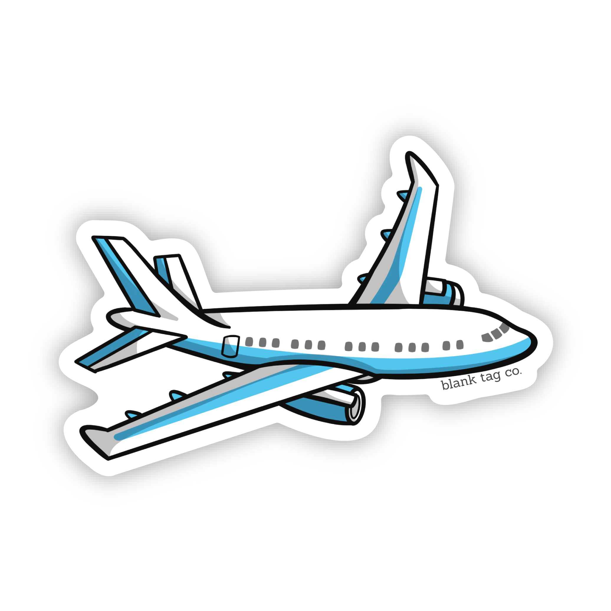 The Airplane Sticker