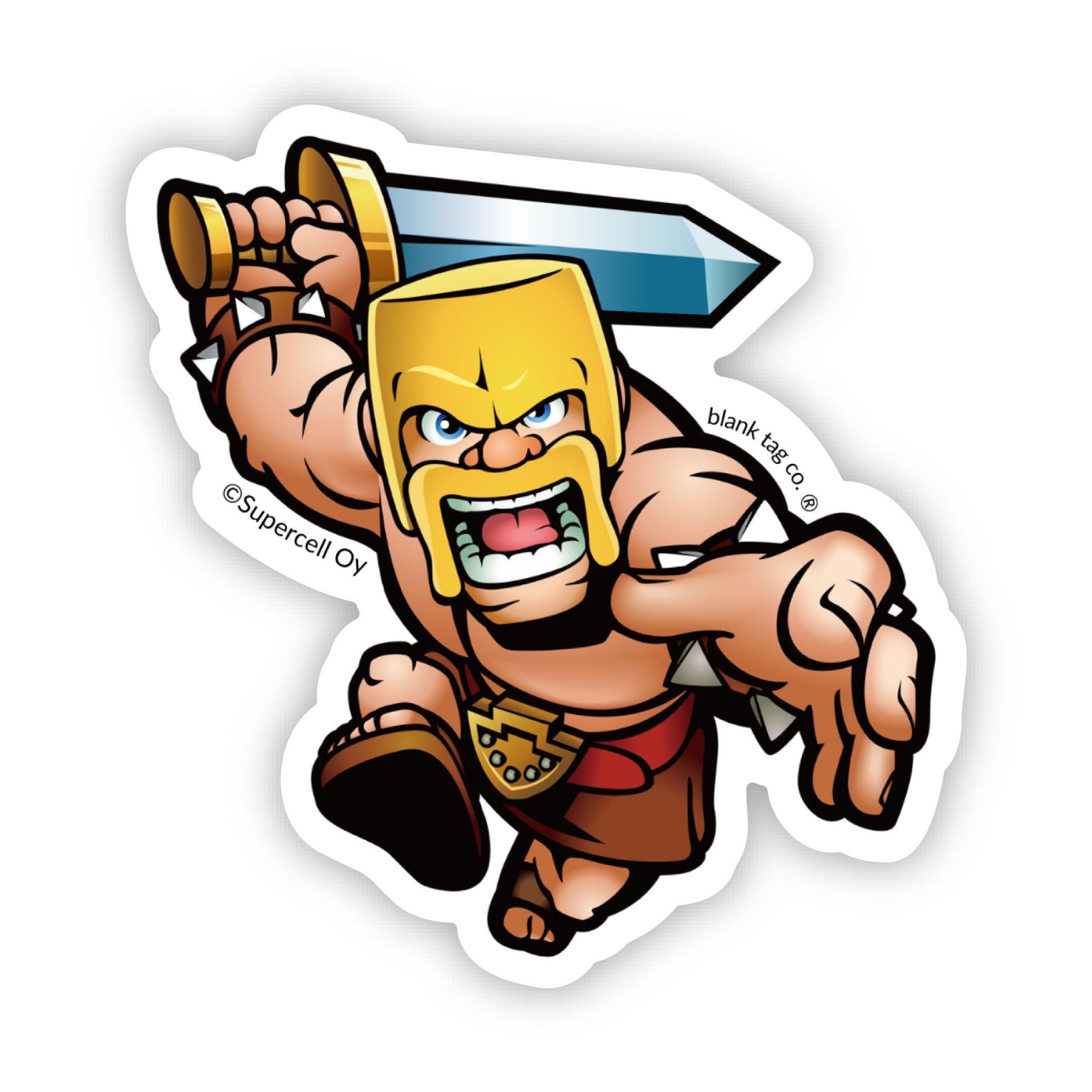 The Barbarian Sticker