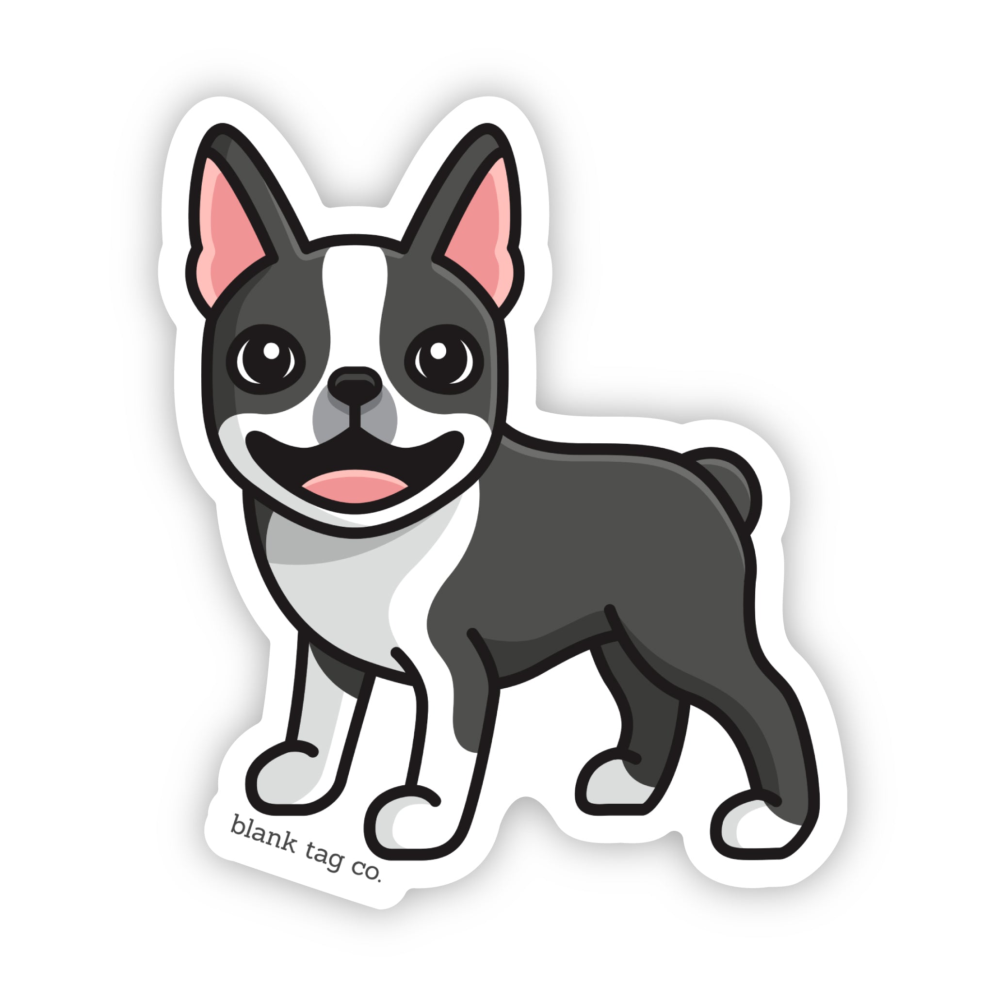 The Boston Terrier Sticker