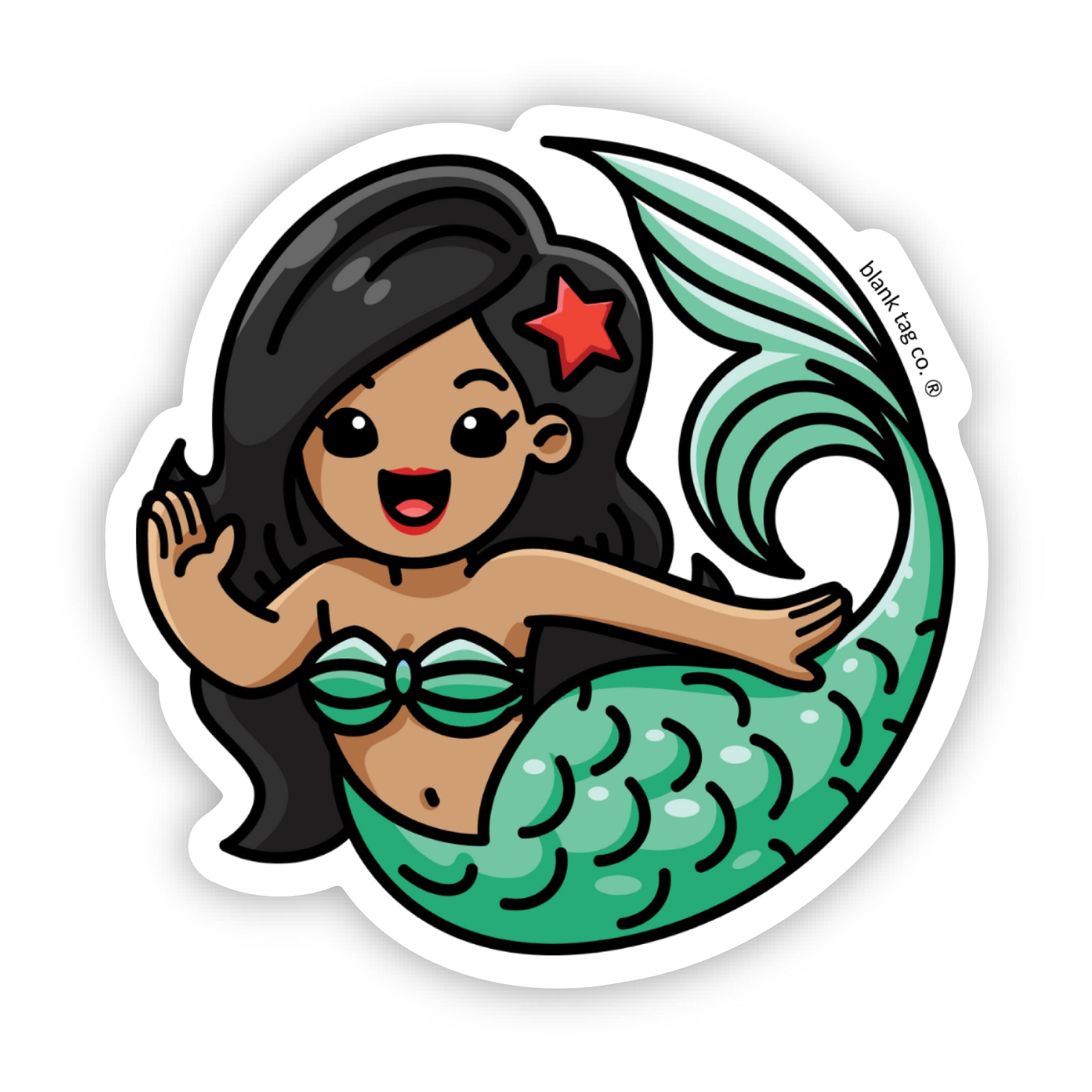 The Mermaid Sticker