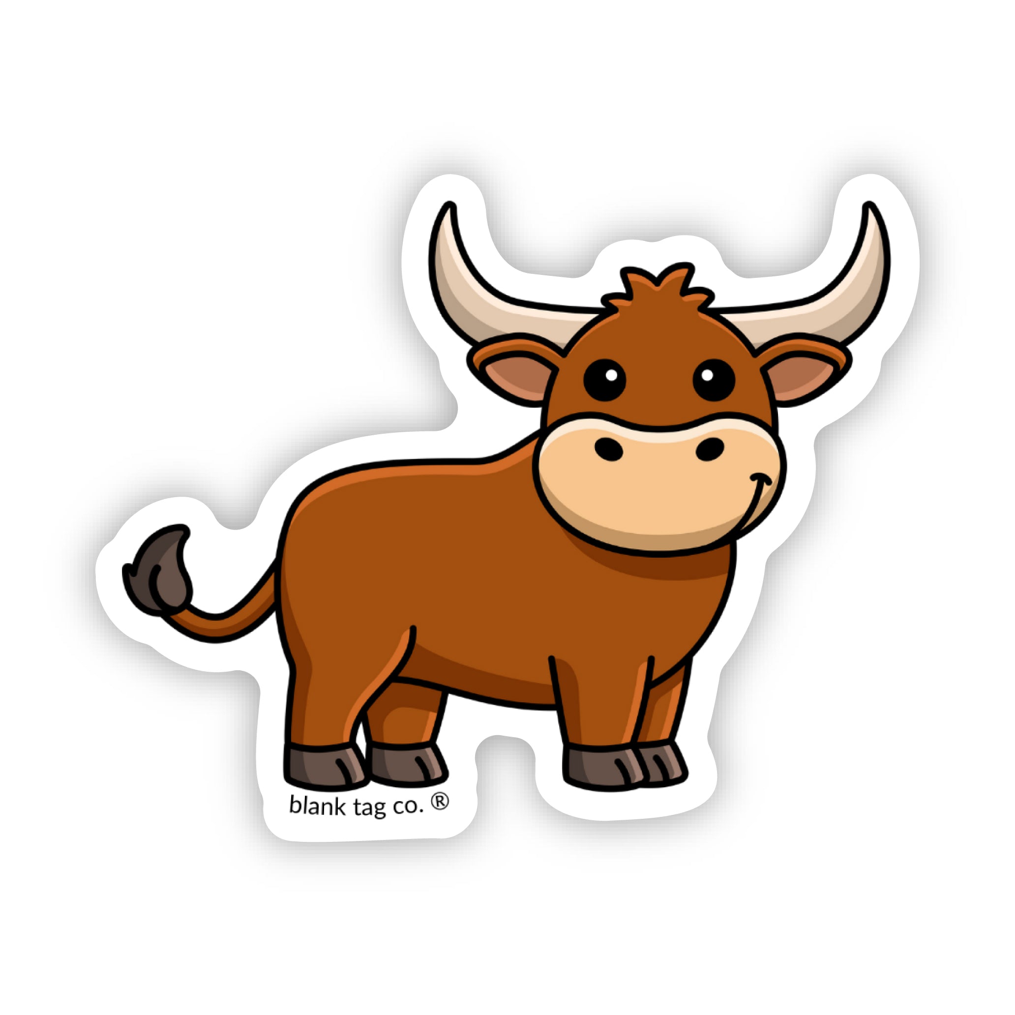 The Bull Sticker