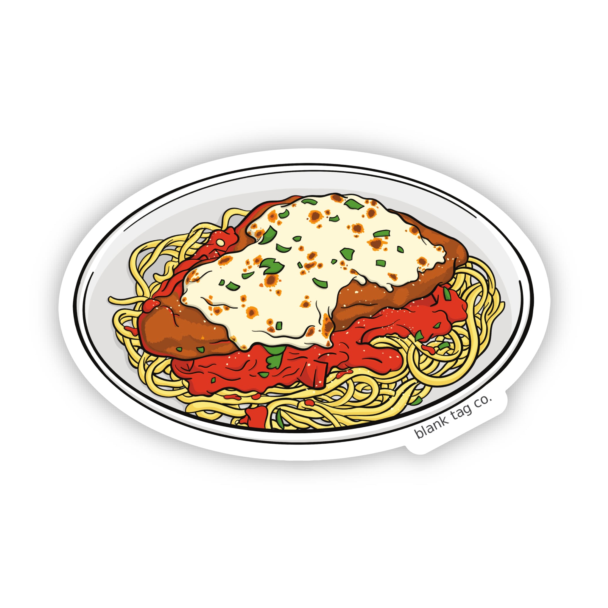 The Chicken Parmesan Sticker