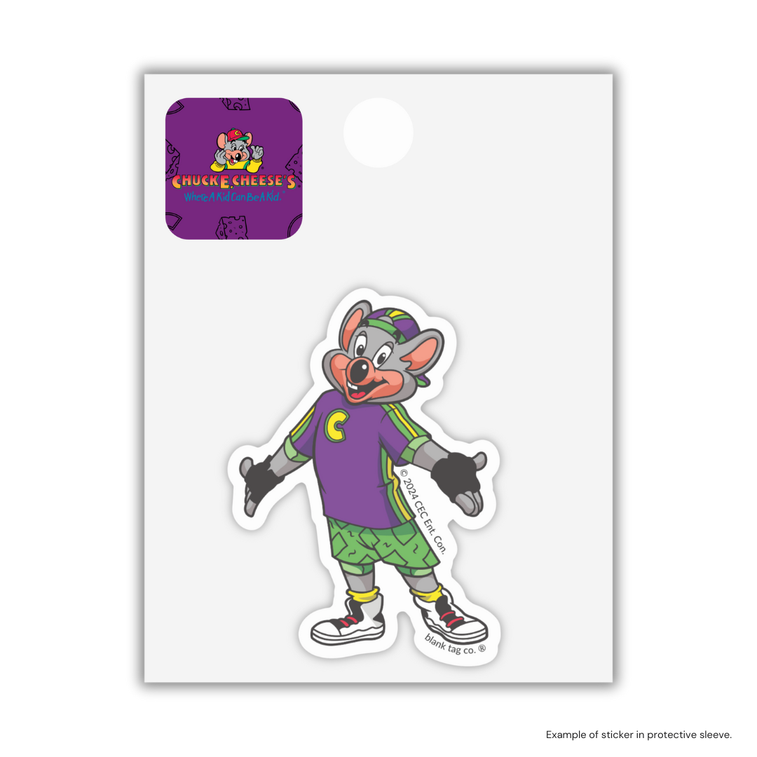 The Chuck E. Cheese Sticker