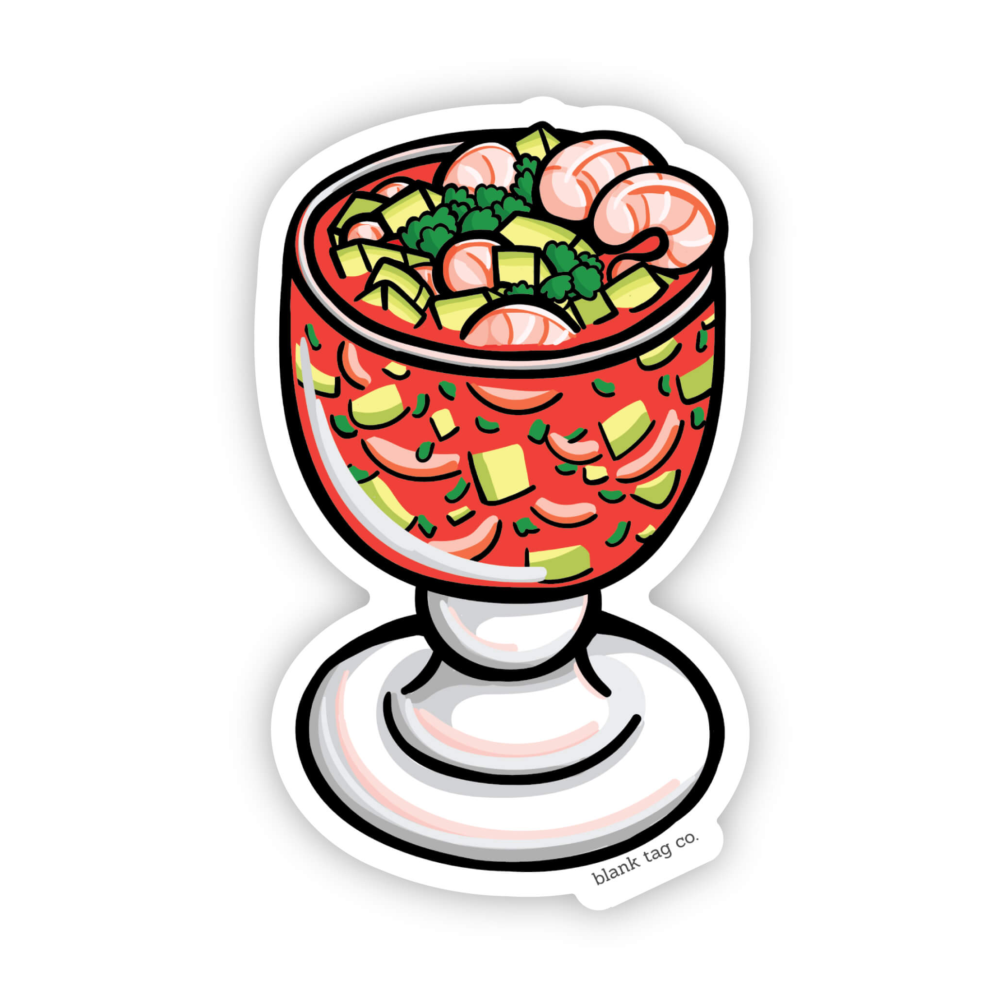 The Coctel De Camaron Sticker