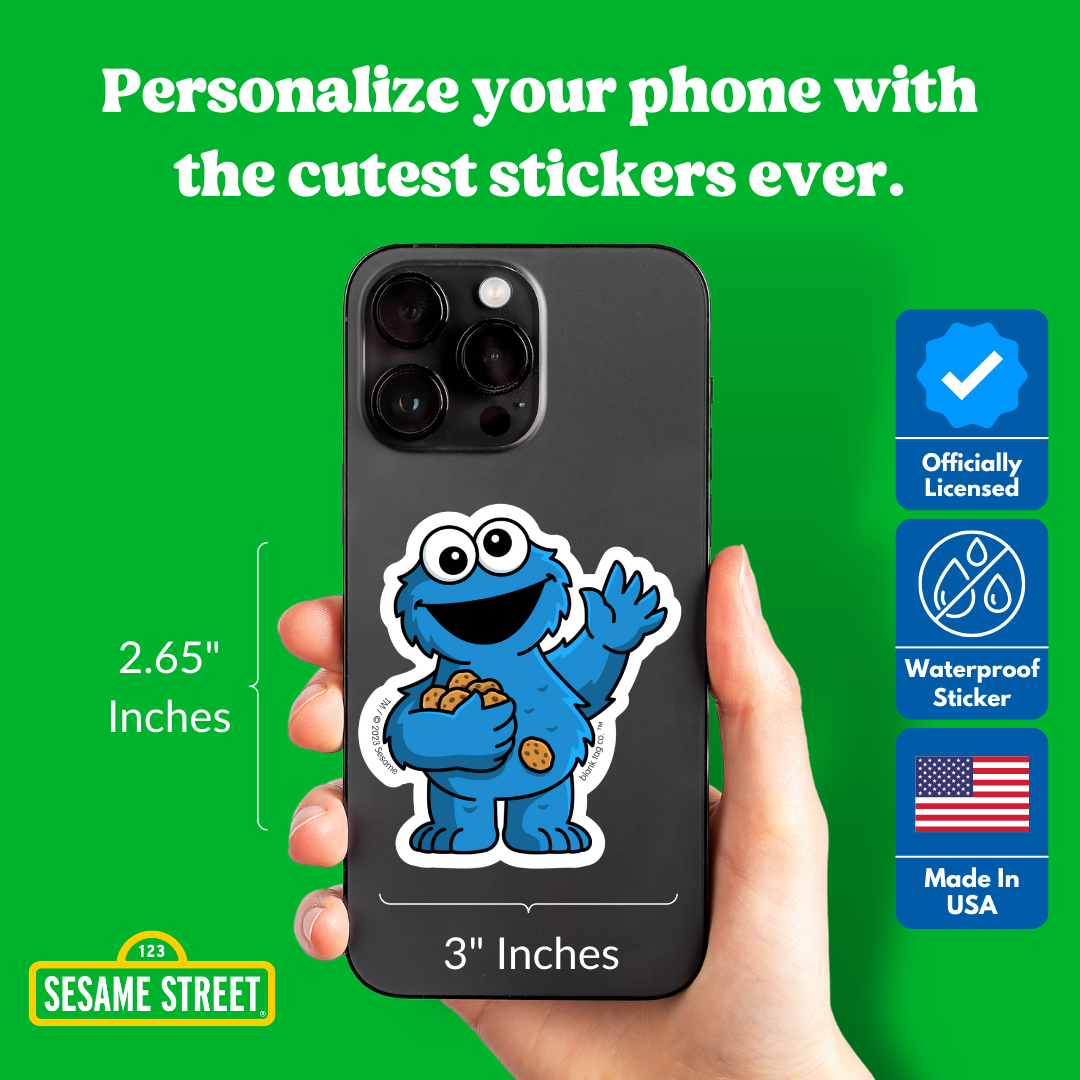 The Cookie Monster Sticker