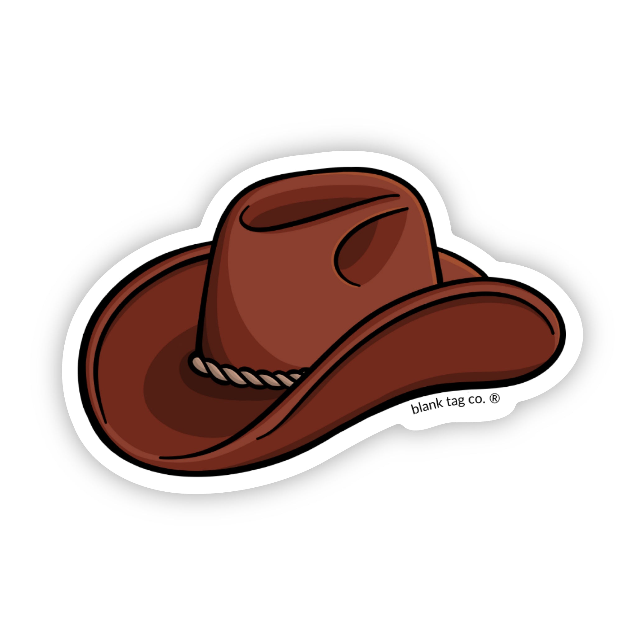 The Cowboy Hat Sticker