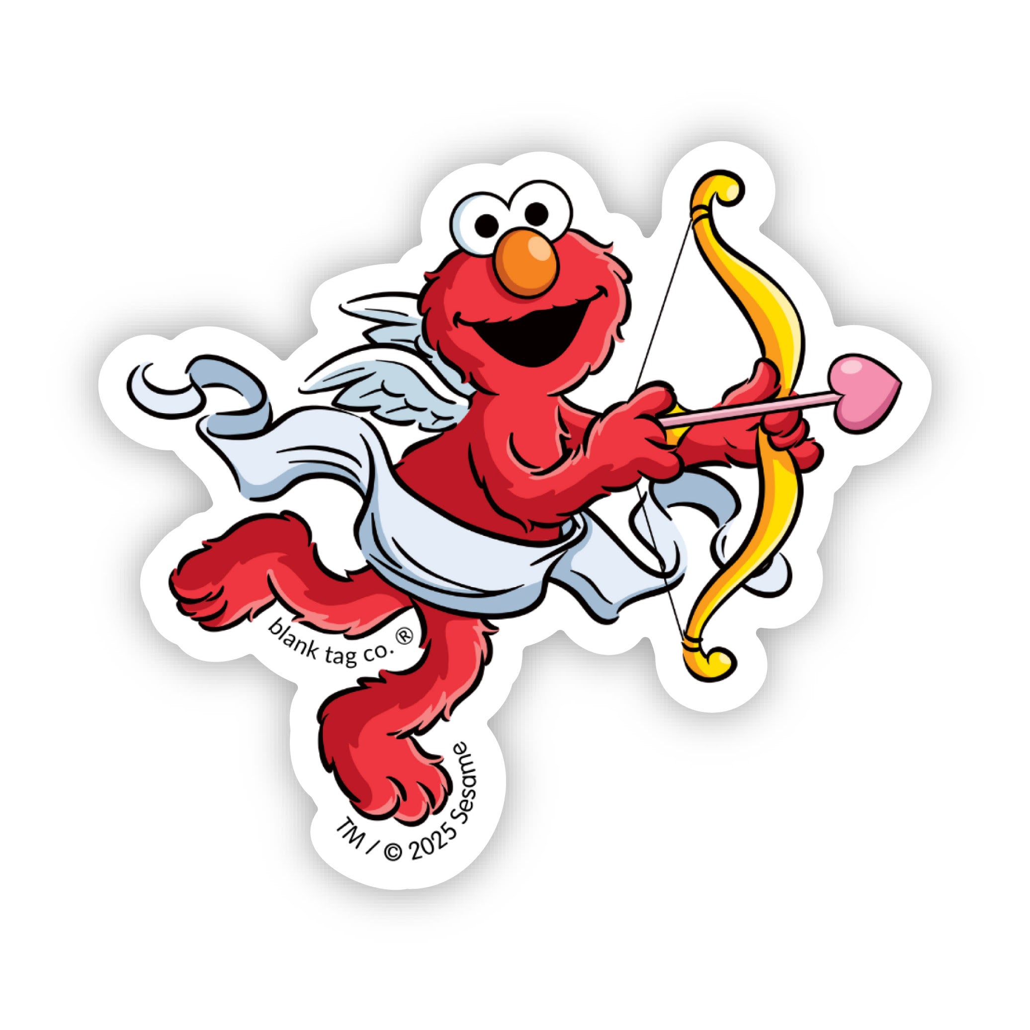 Sesame Street® Cupid Elmo Sticker