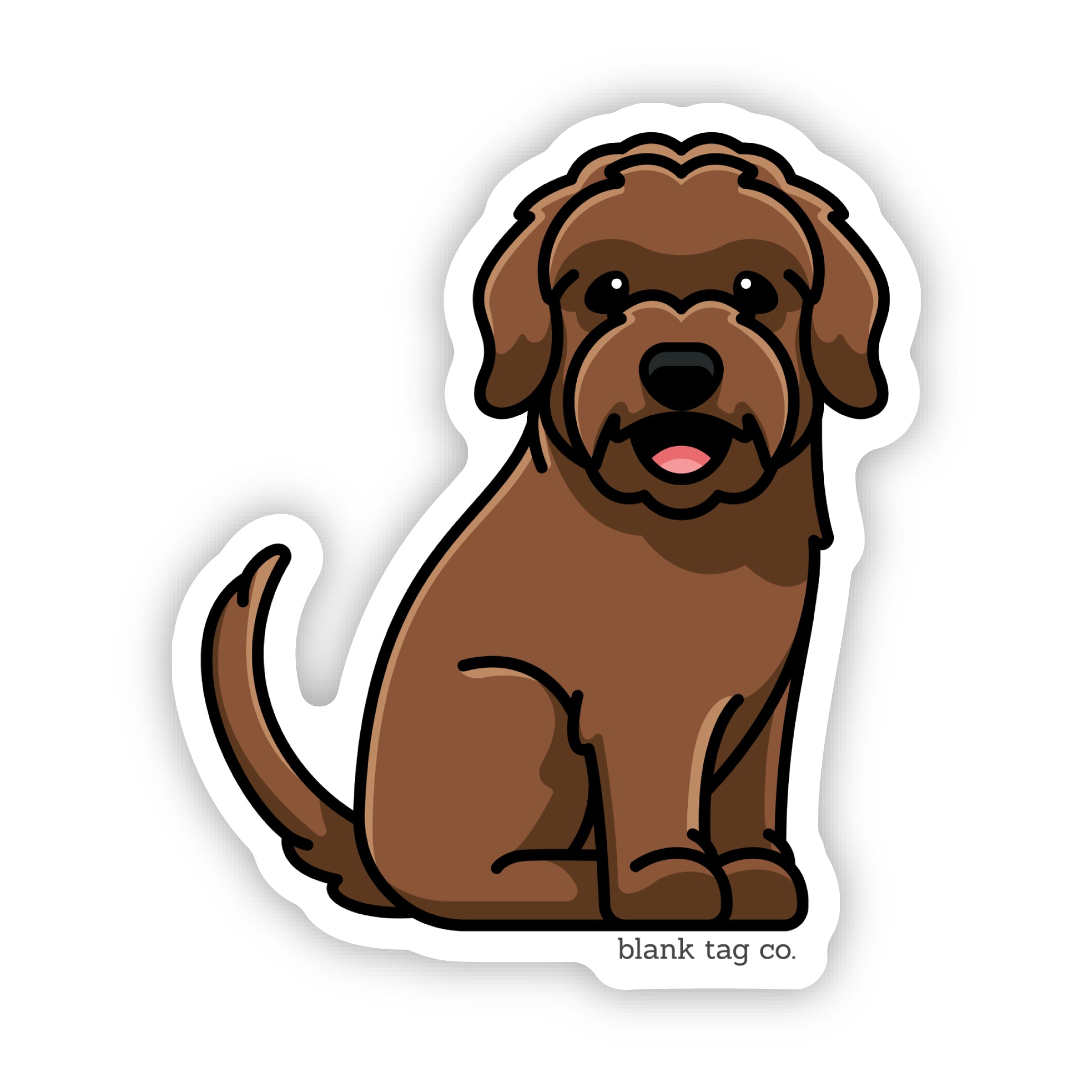 The Goldendoodle Sticker