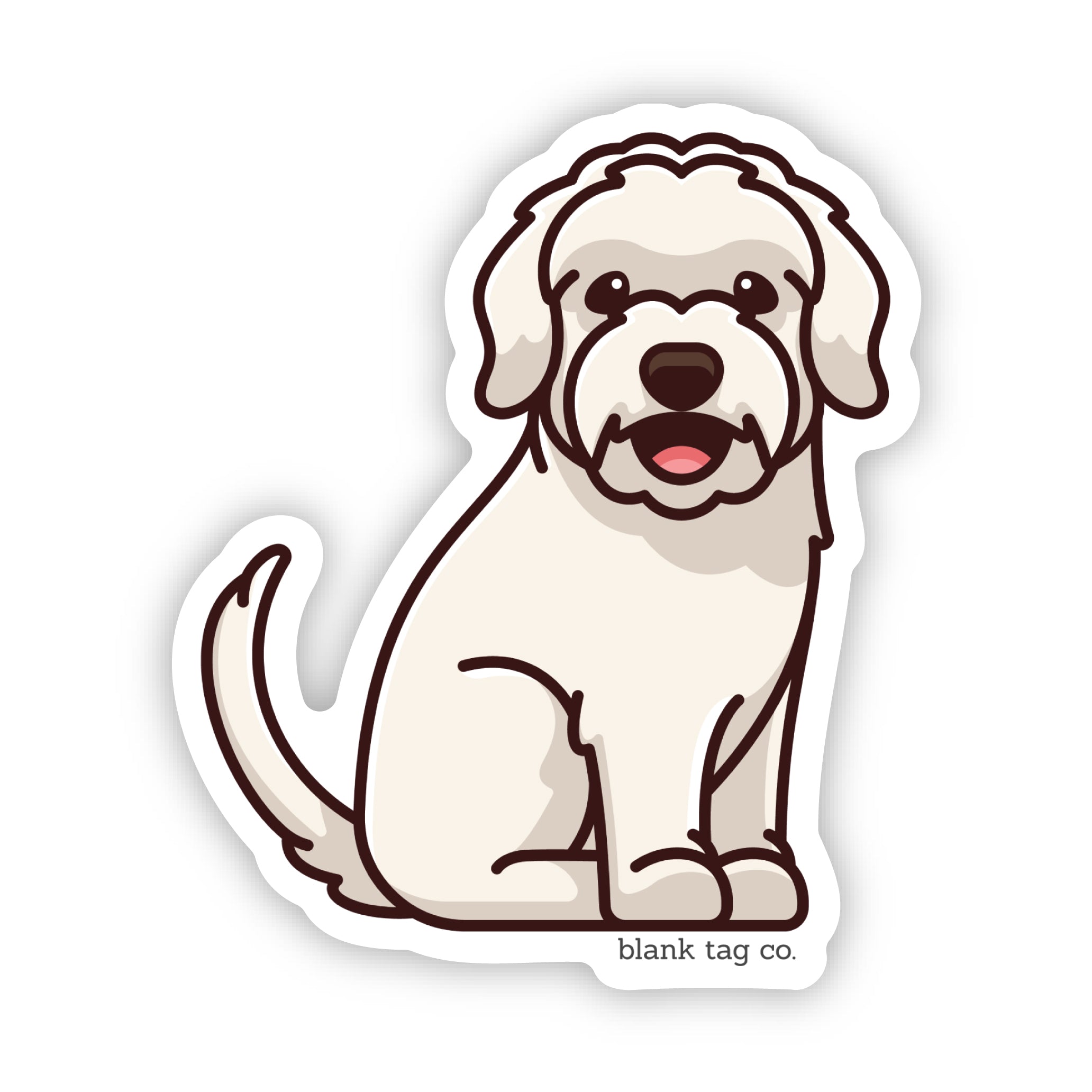 The Goldendoodle Sticker