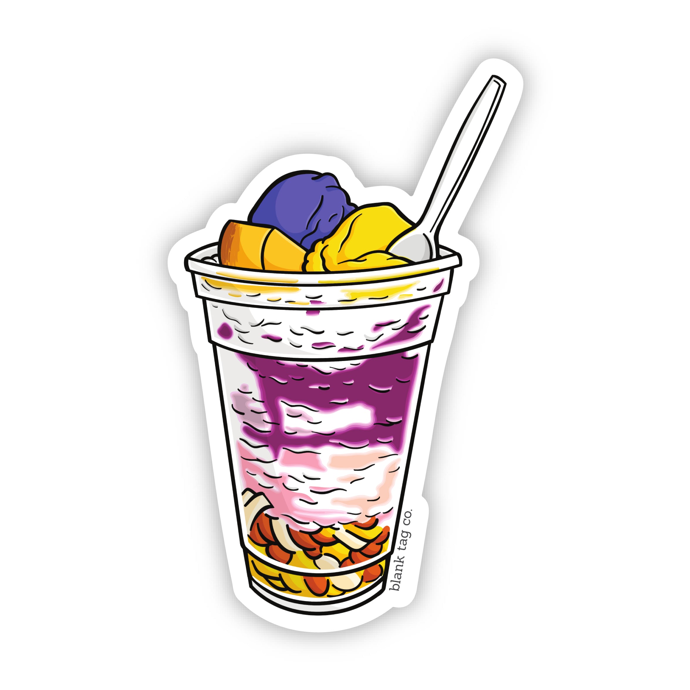 The Halo Halo Sticker