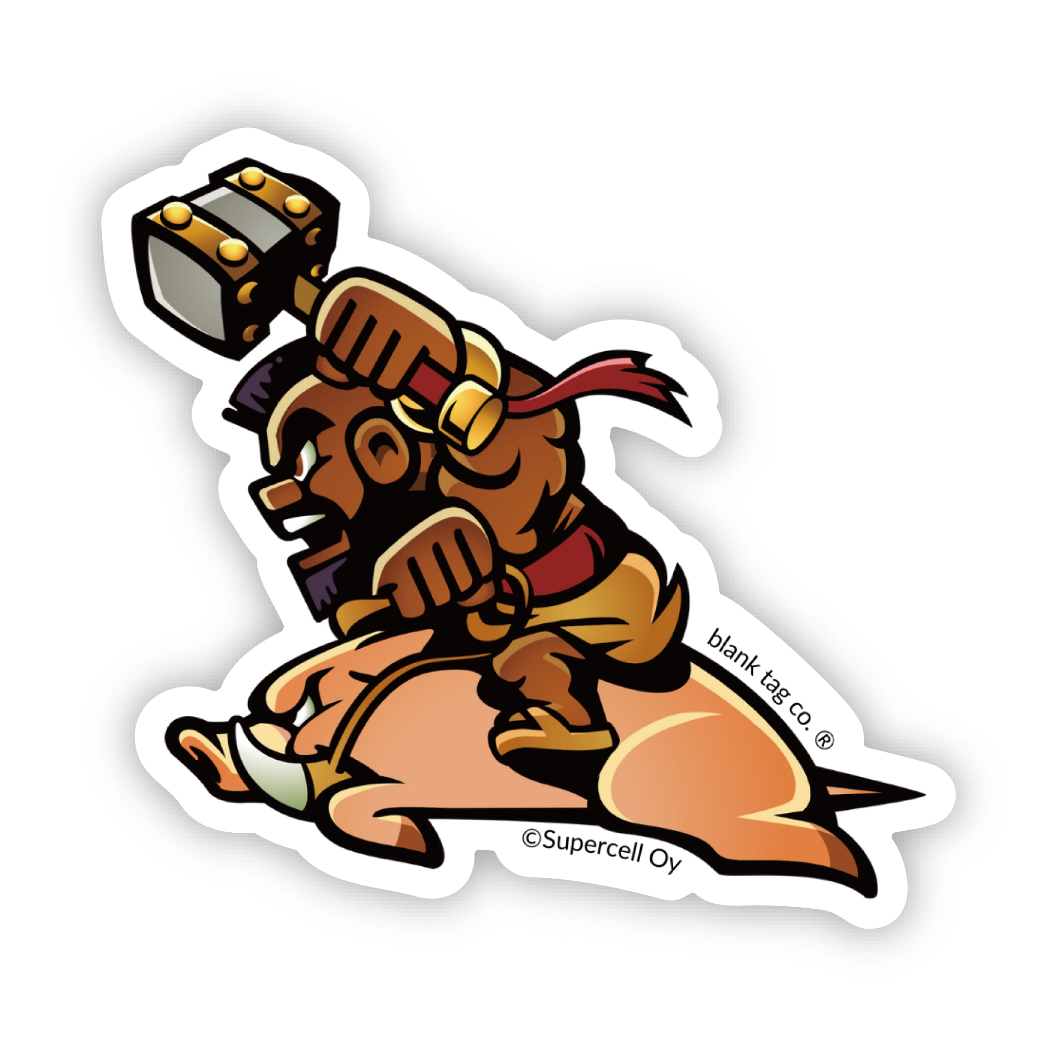 The Hog Rider Sticker