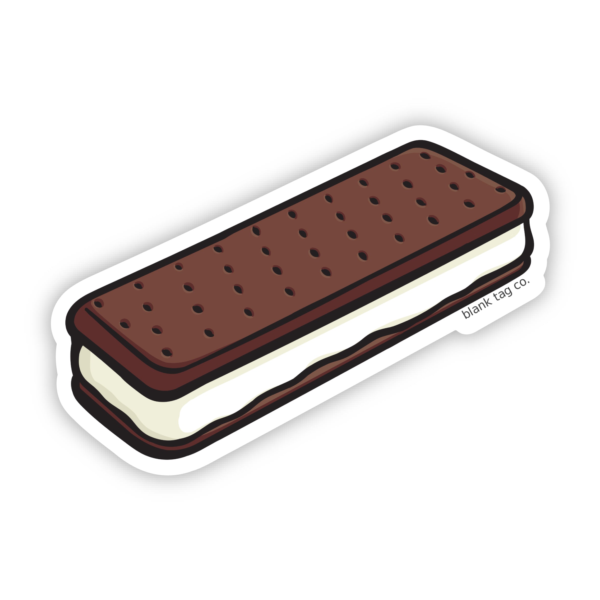 The Ice Cream Sandwich Sticker