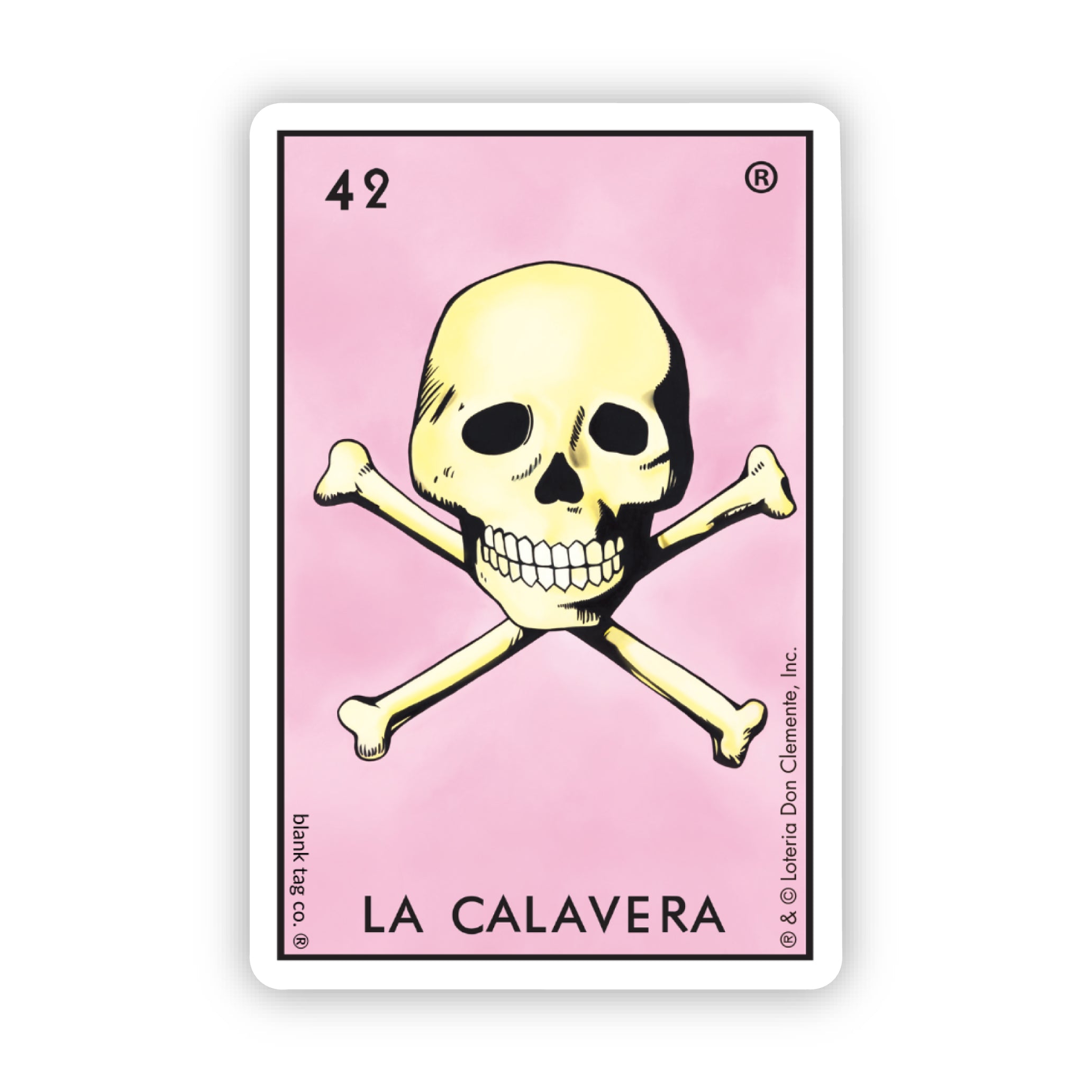 The La Calavera Sticker