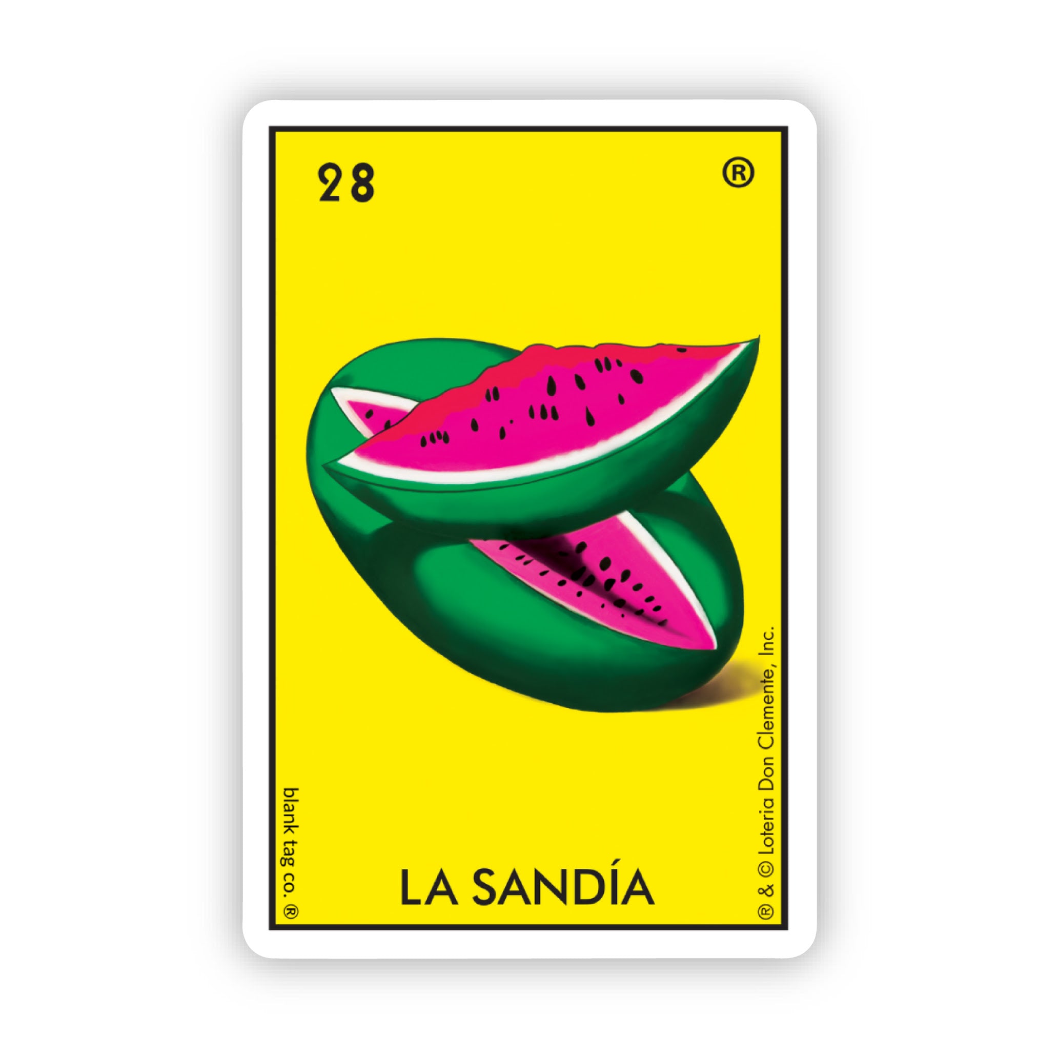 The La Sandia Sticker