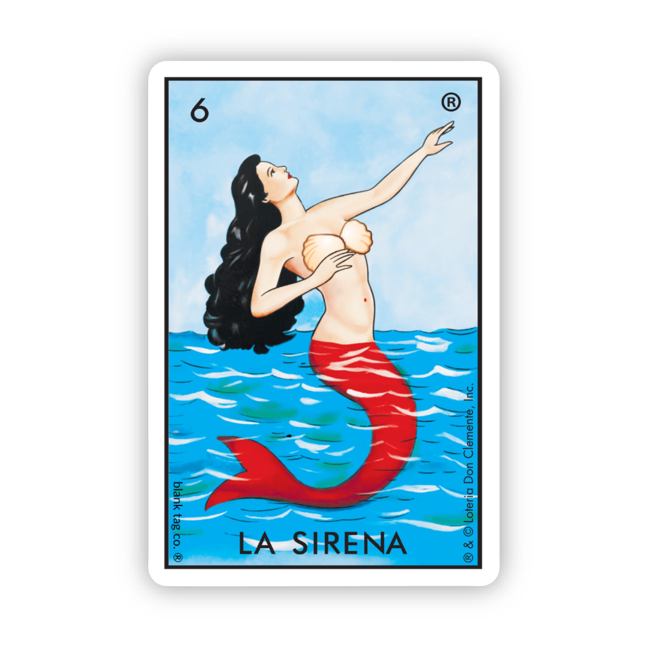 The La Sirena Sticker