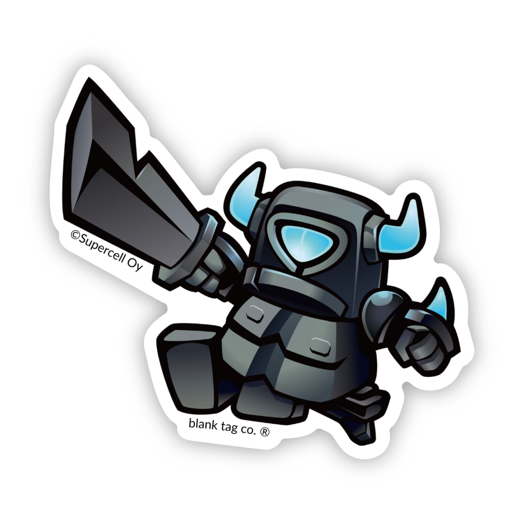 The Mini P.E.K.K.A. Sticker