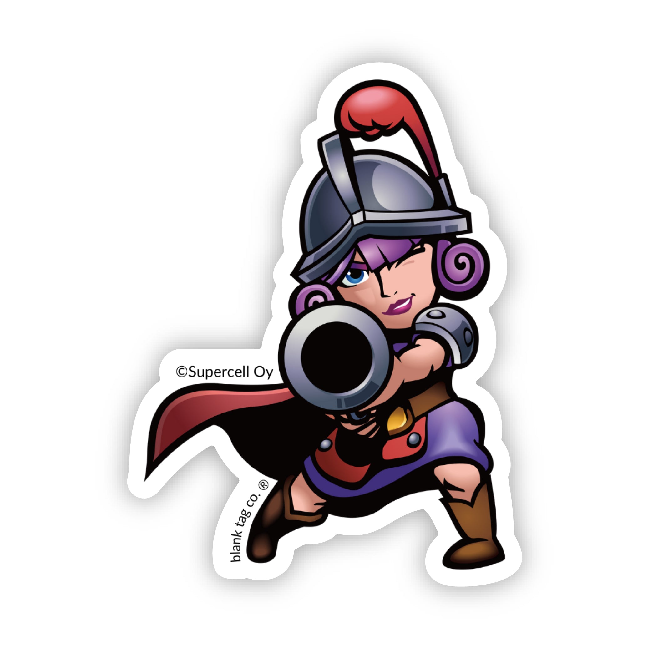 The Musketeer Sticker