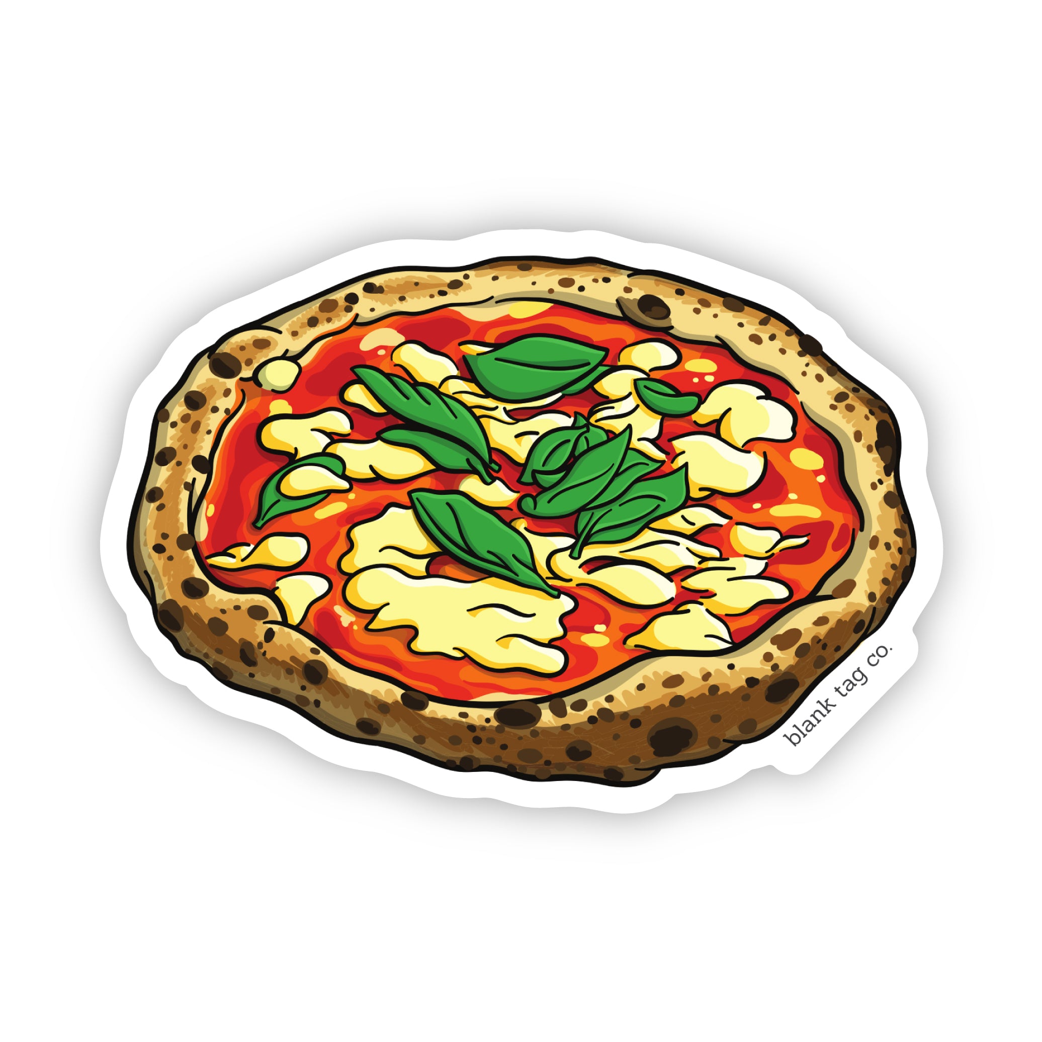 The Napoletana Pizza Sticker