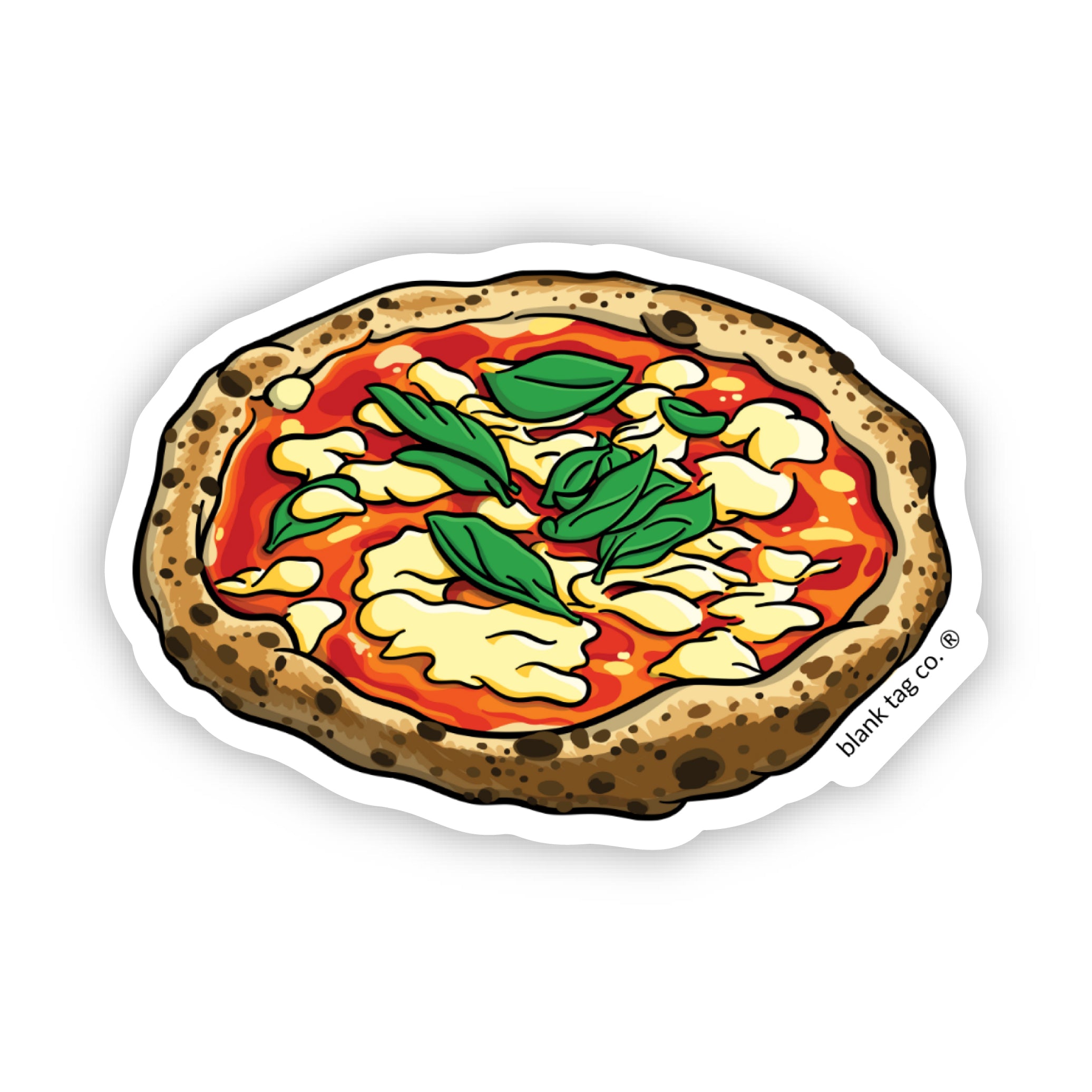 The Napoletana Pizza Sticker