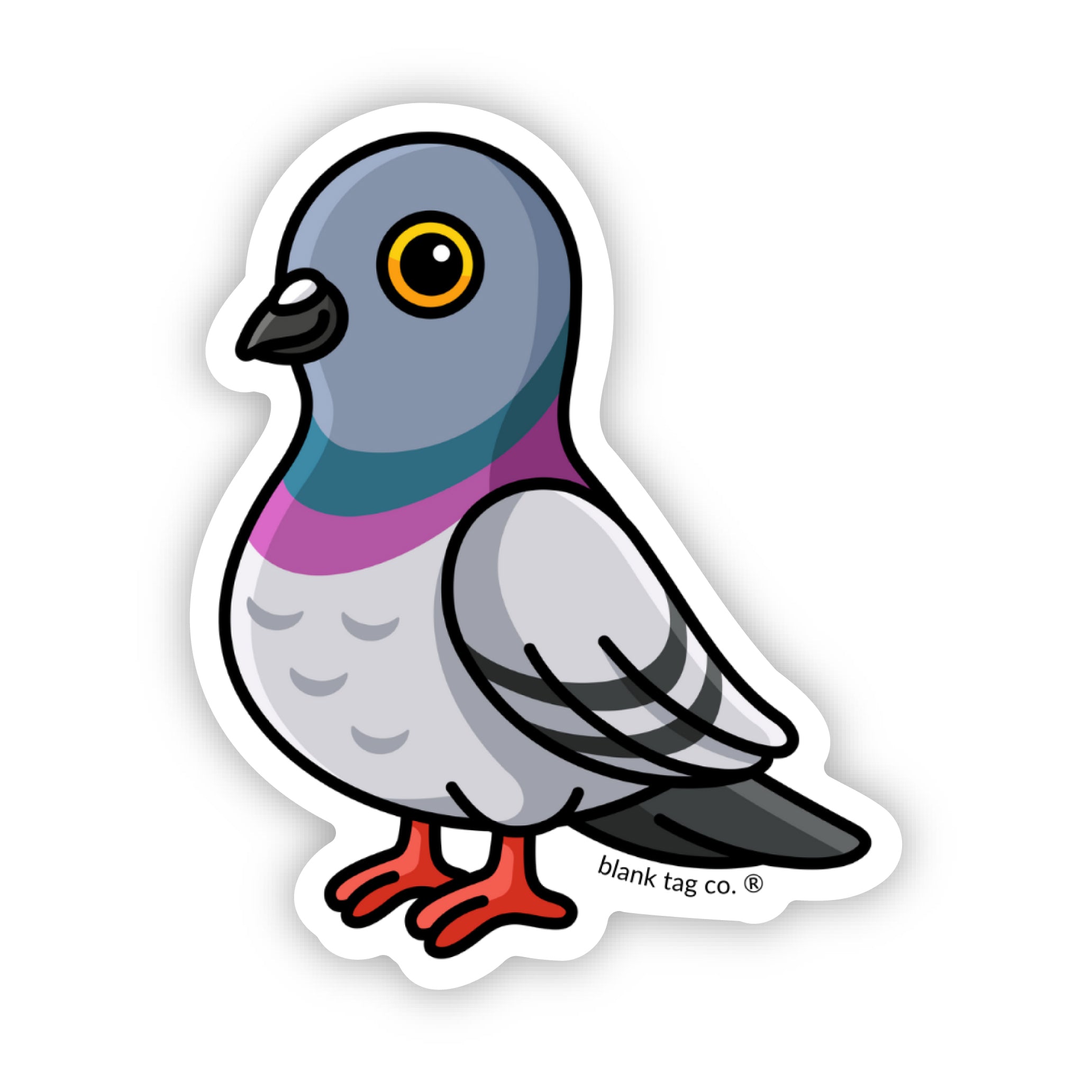 The Pigeon Sticker