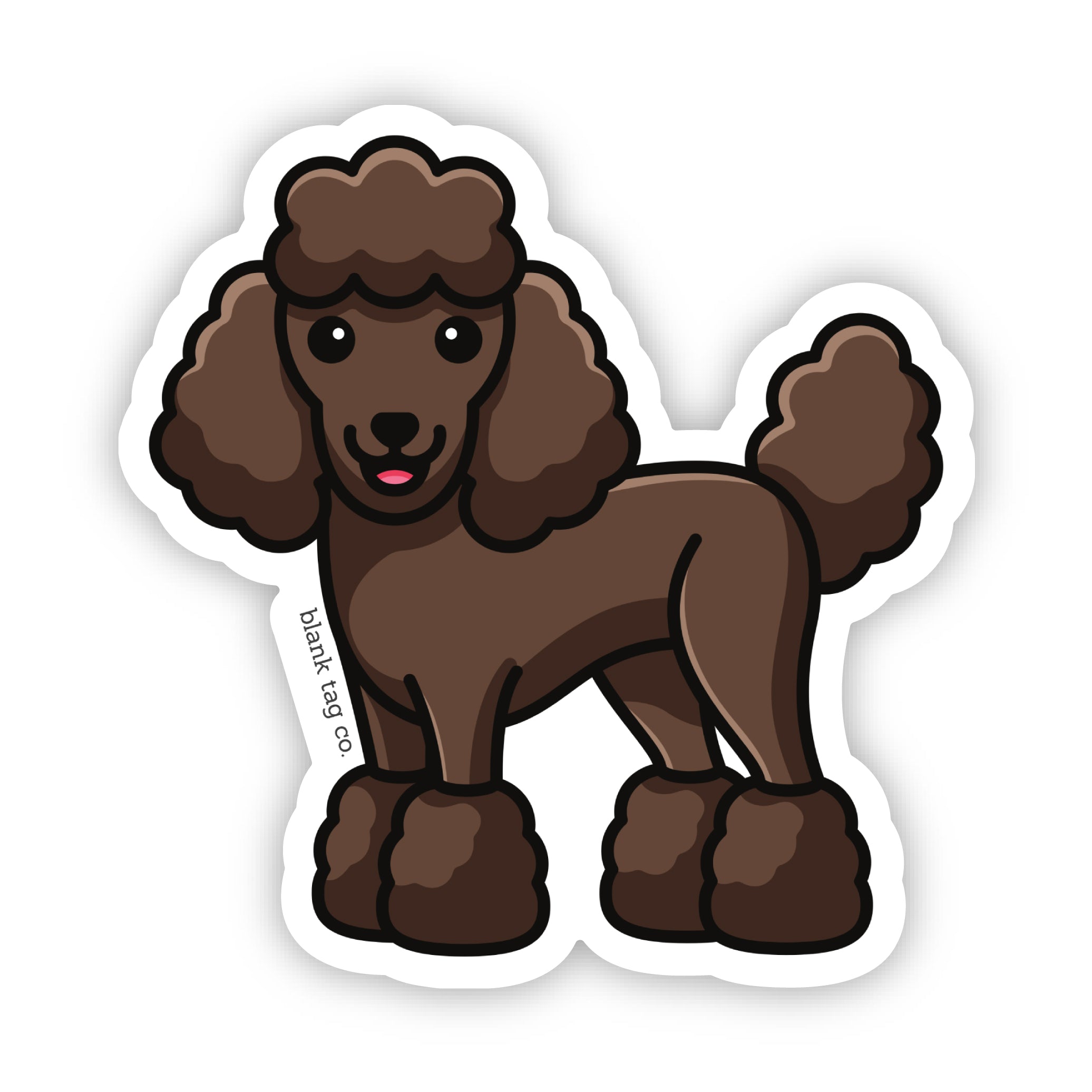 The Poodle Sticker