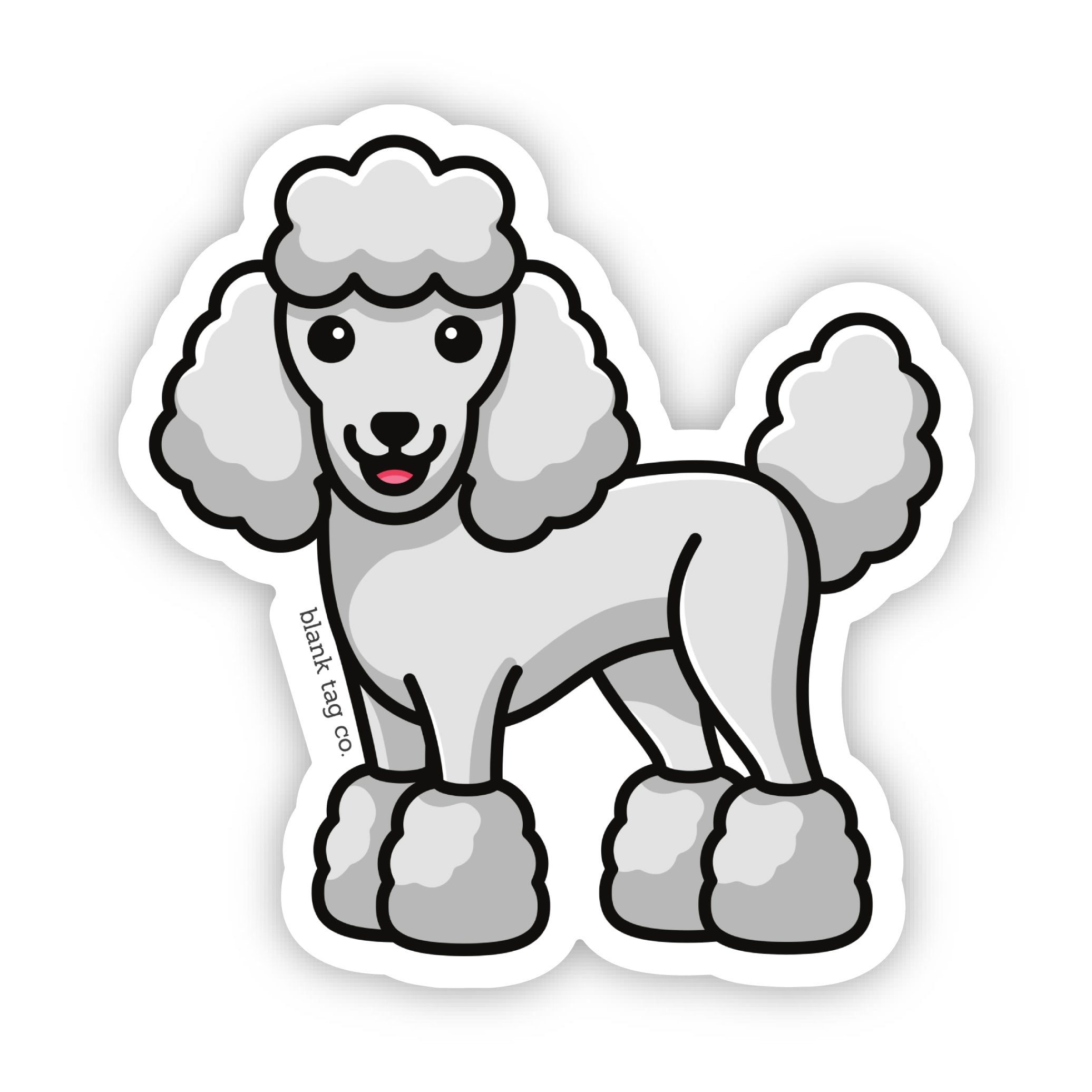 The Poodle Sticker