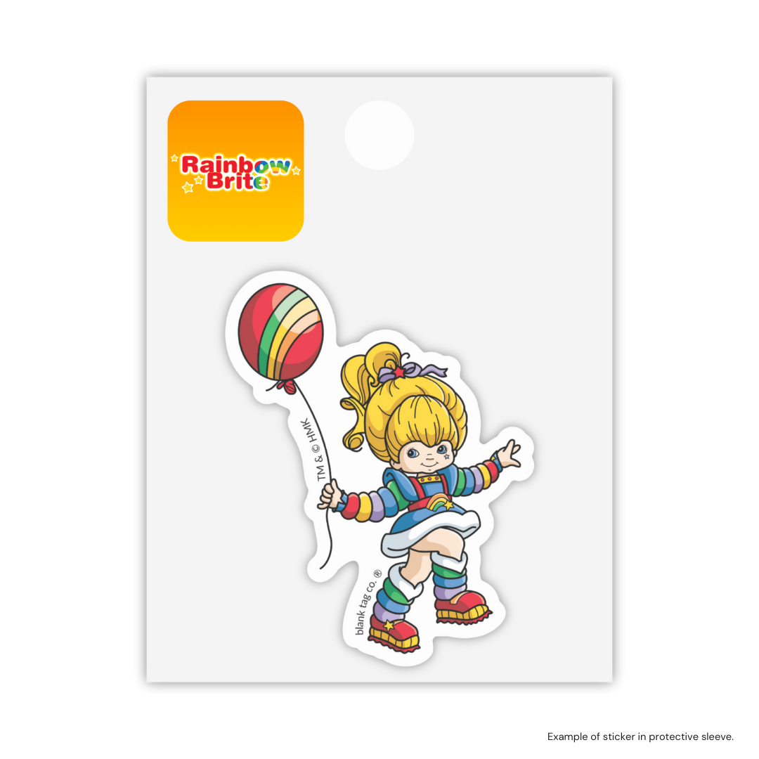 The Rainbow Brite With A Balloon Sticker