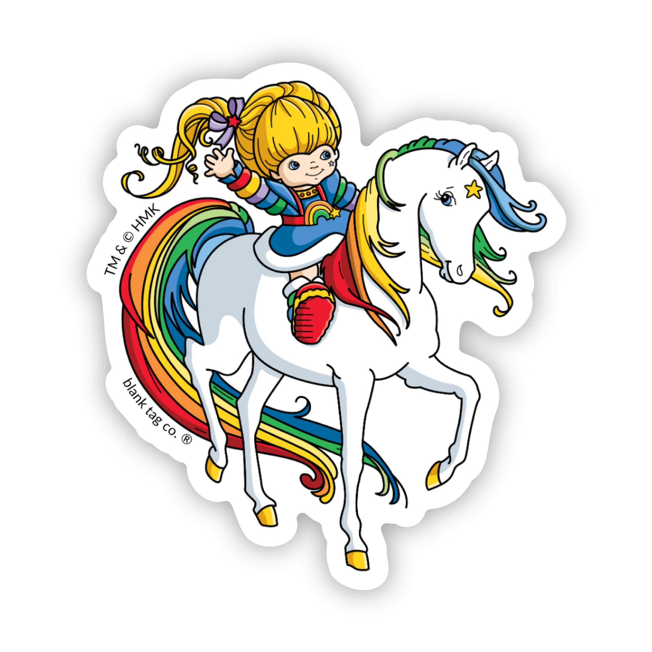 The Rainbow Brite and Starlite Sticker