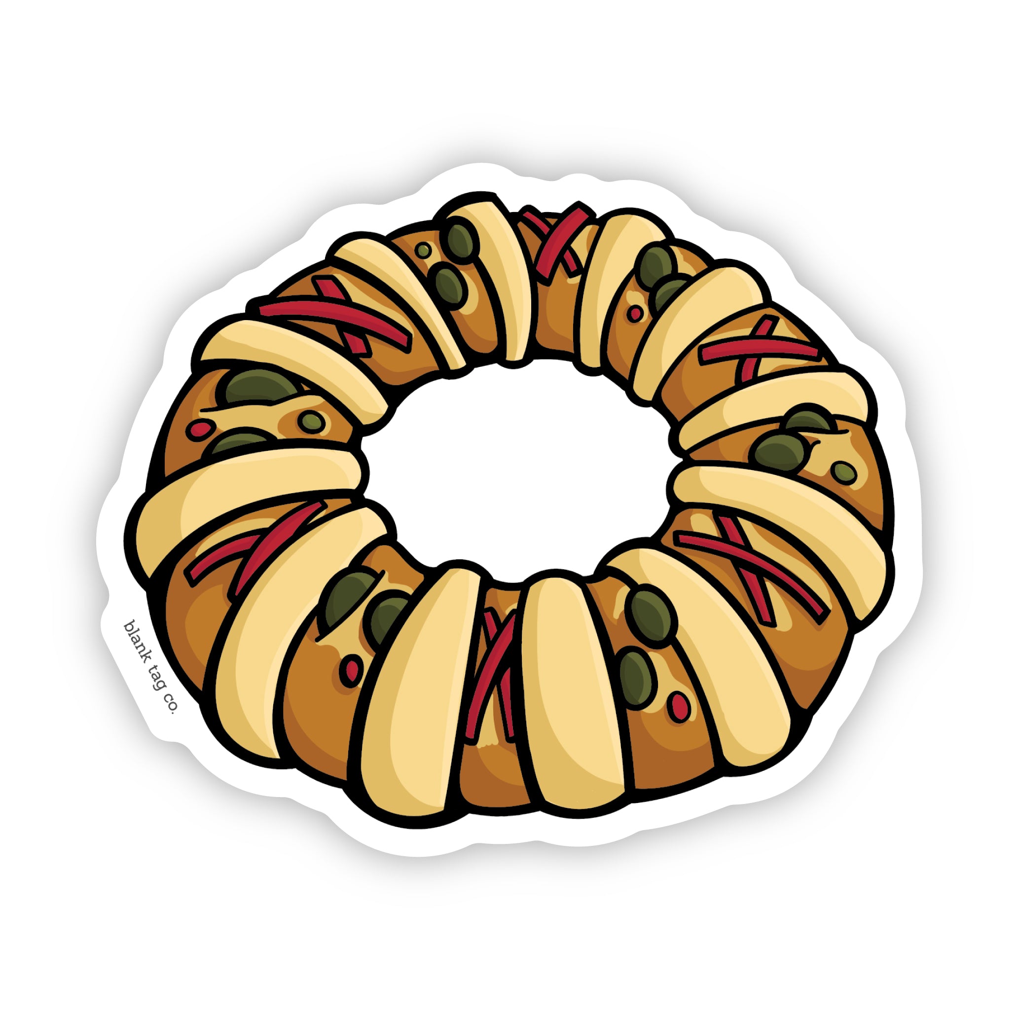 The Rosca de Reyes Sticker