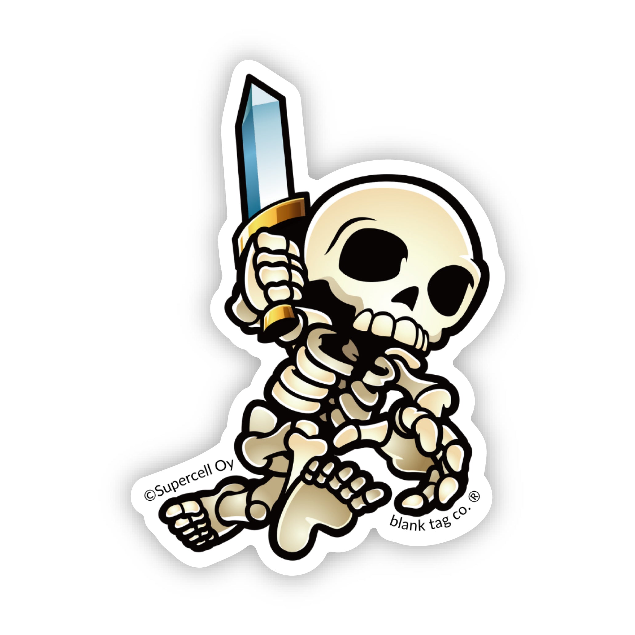 The Skeleton Sticker