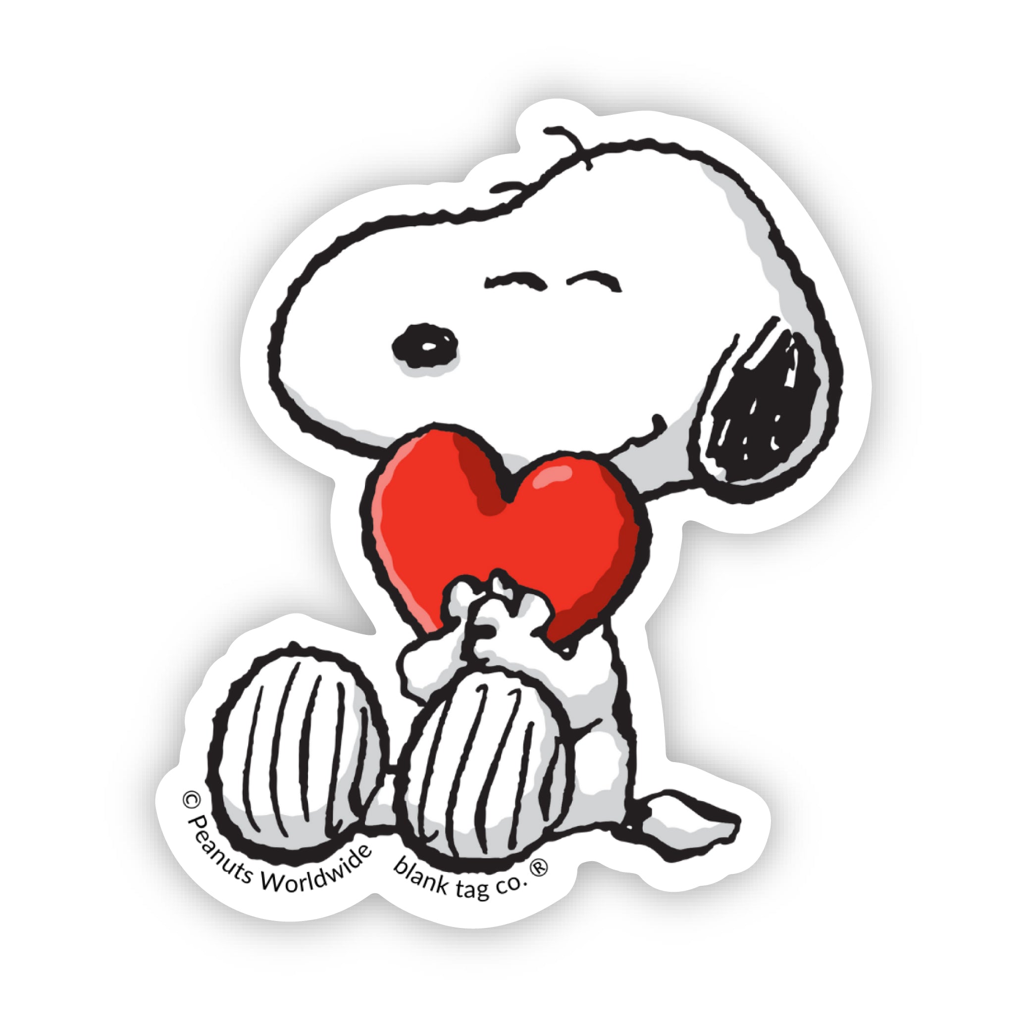 Peanuts® Snoopy In Love Sticker