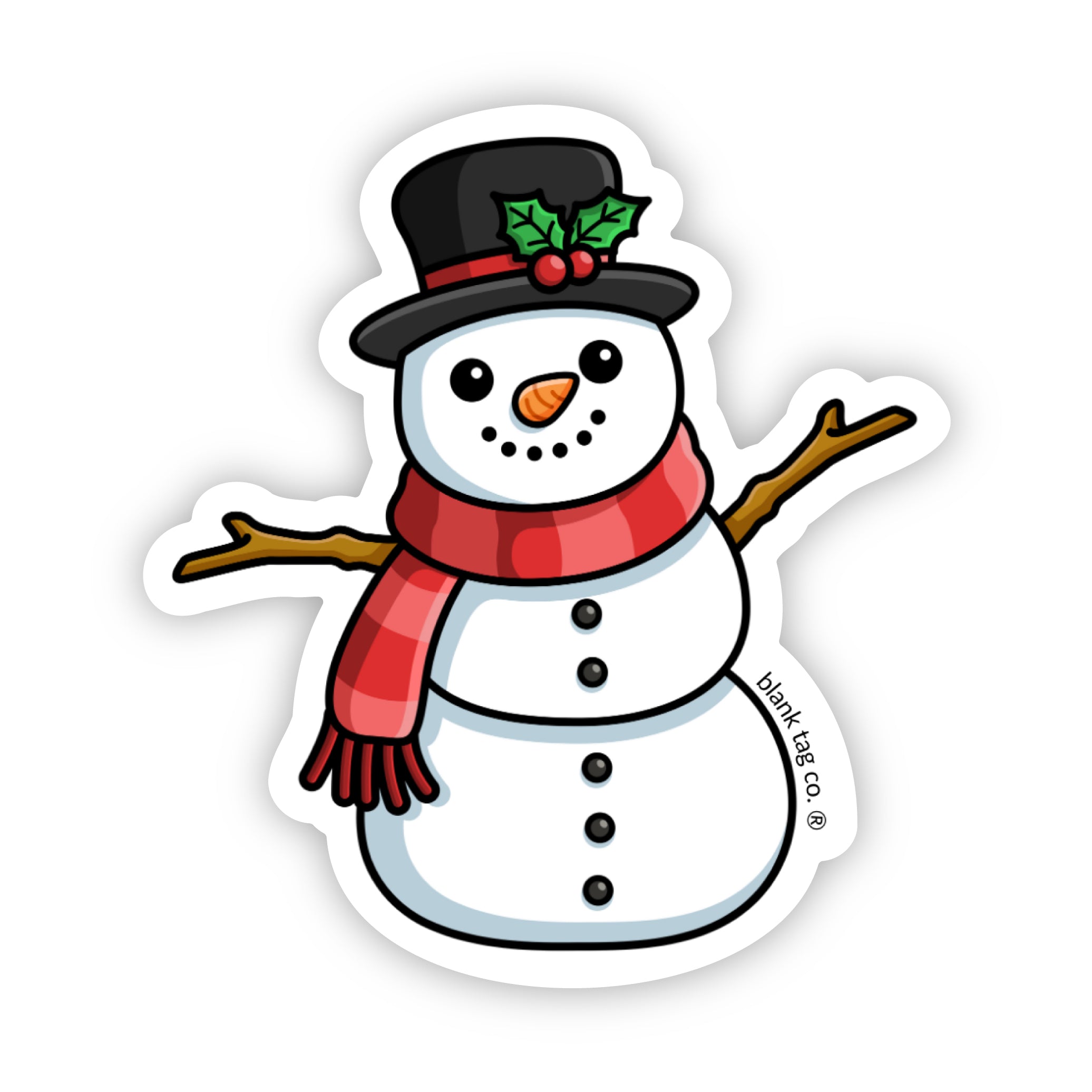 The Snowman Sticker