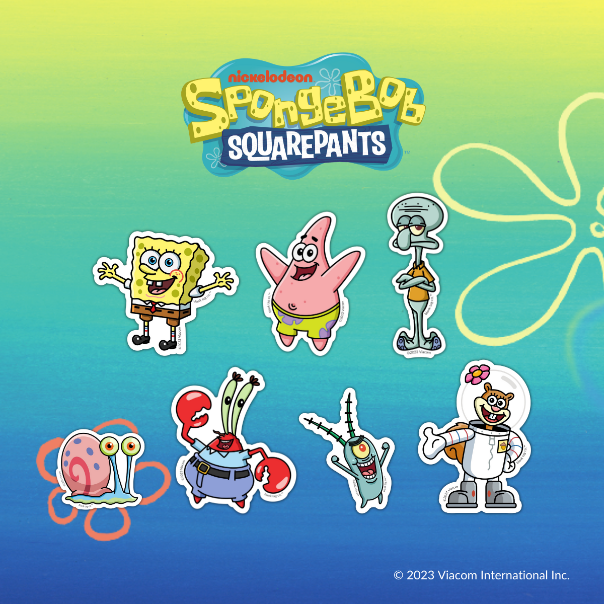 The SpongeBob SquarePants Sticker Bundle