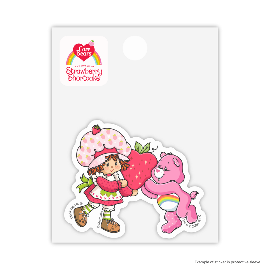 The Strawberry Shortcake and Cheer Bear Sticker