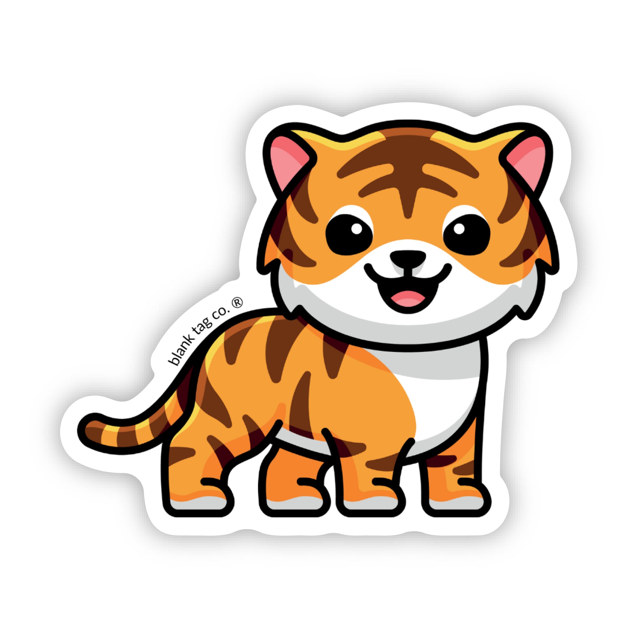 The Tiger Sticker