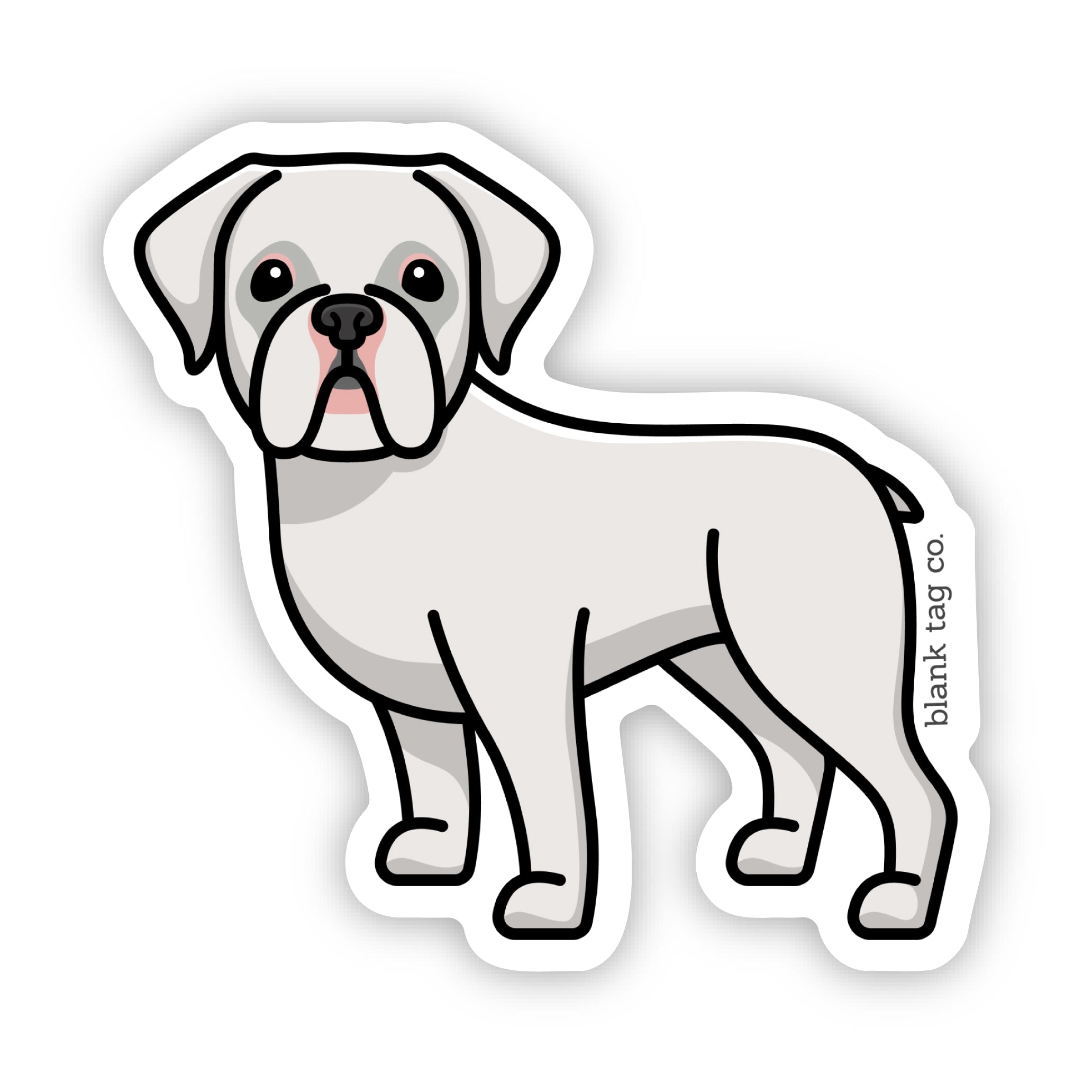 The Boxer Sticker