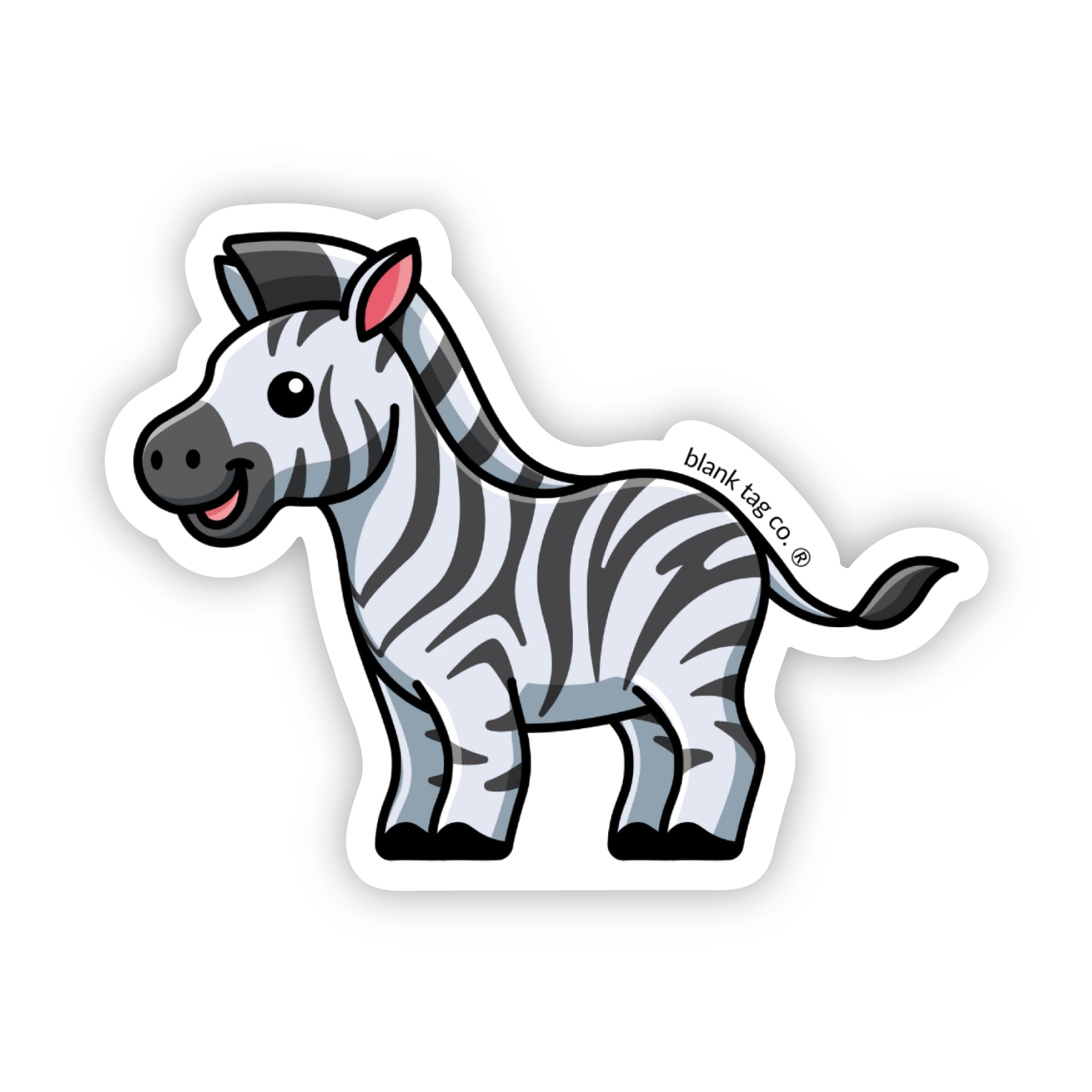 The Zebra Sticker