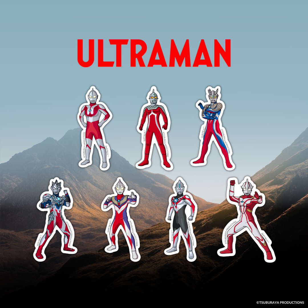 The Ultraman Sticker Bundle