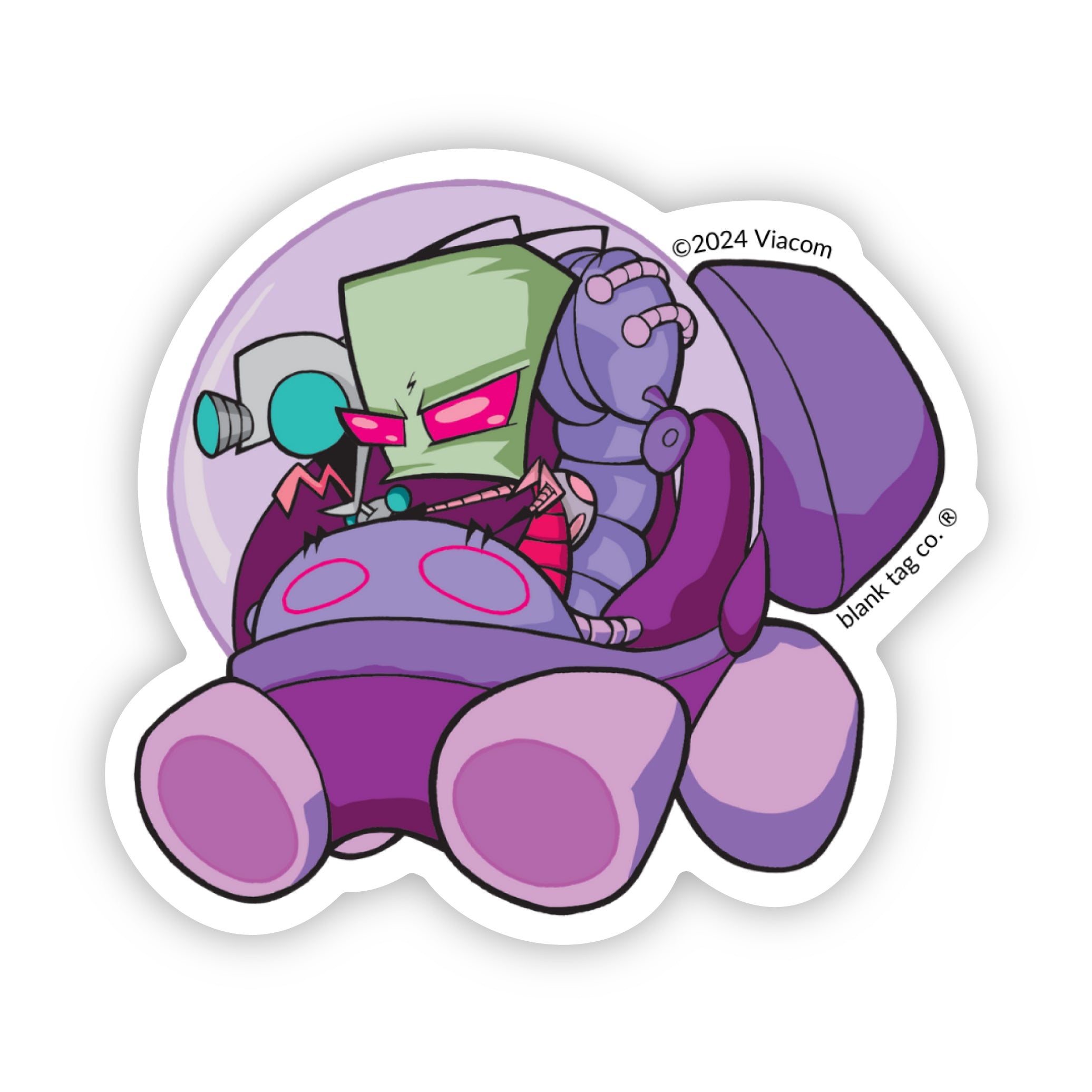 The Invader Zim Sticker Bundle