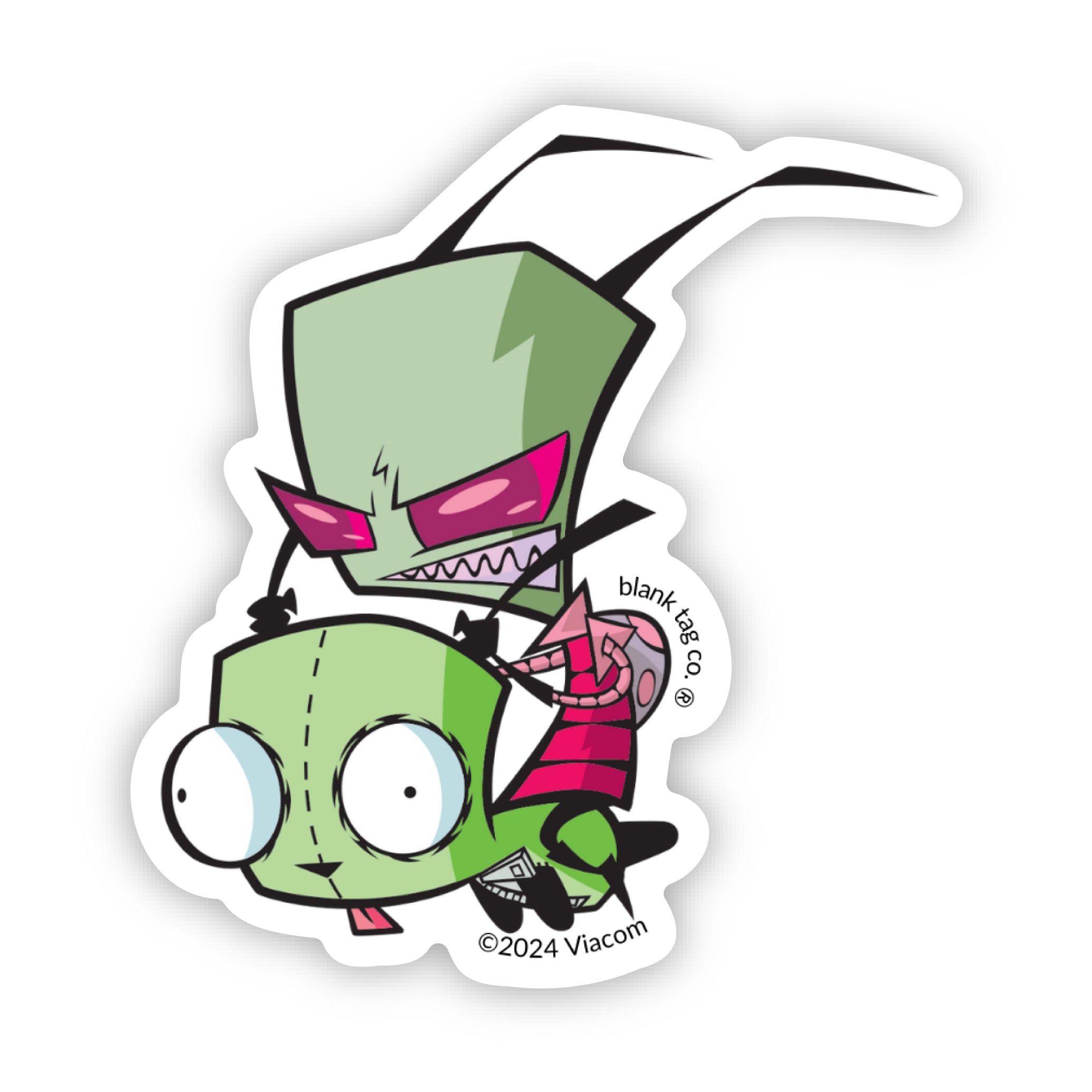 The Invader Zim Sticker Bundle